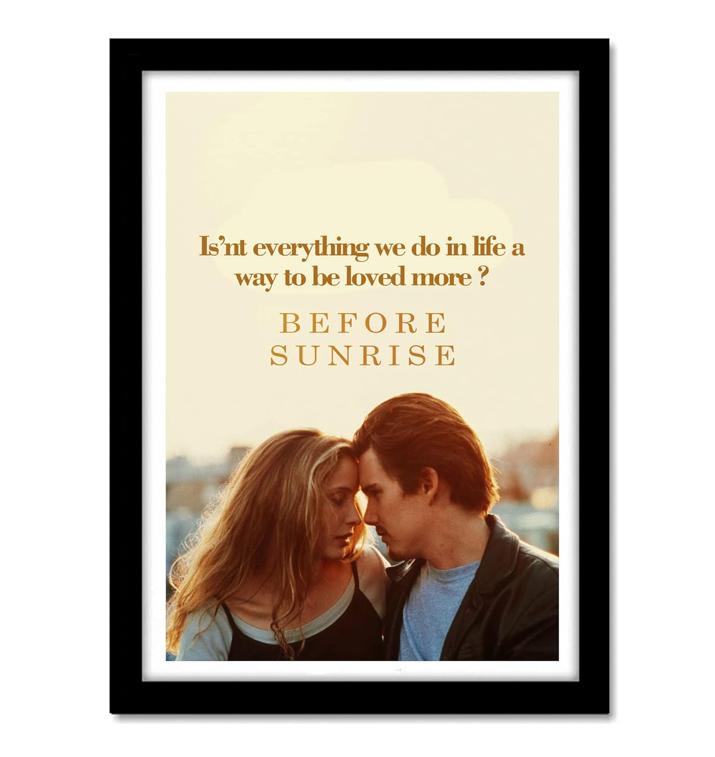 Before Sunrise Movie Art work