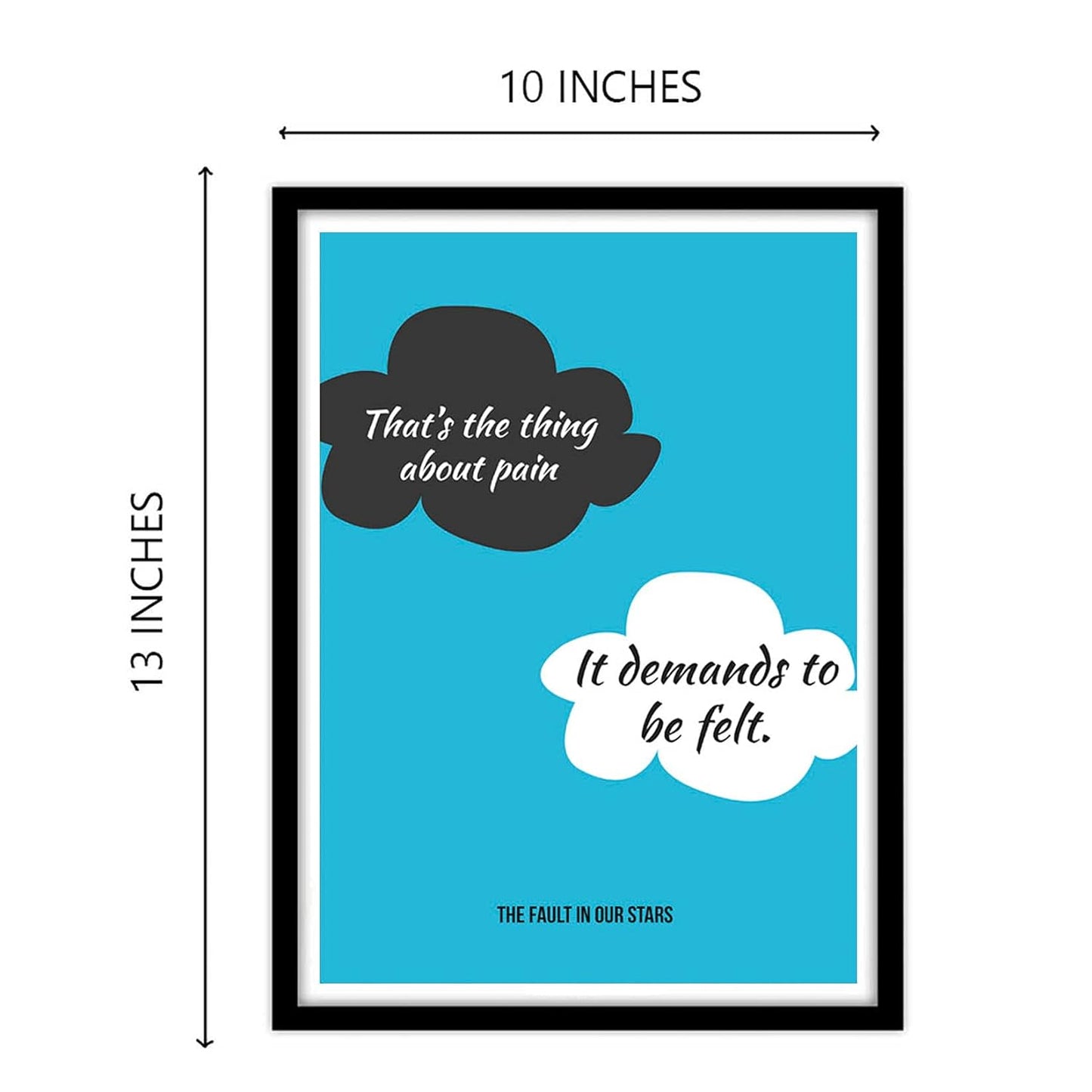 Fault In Our Stars Movie Artwork Hollywood | Poster | Frame | Canvas