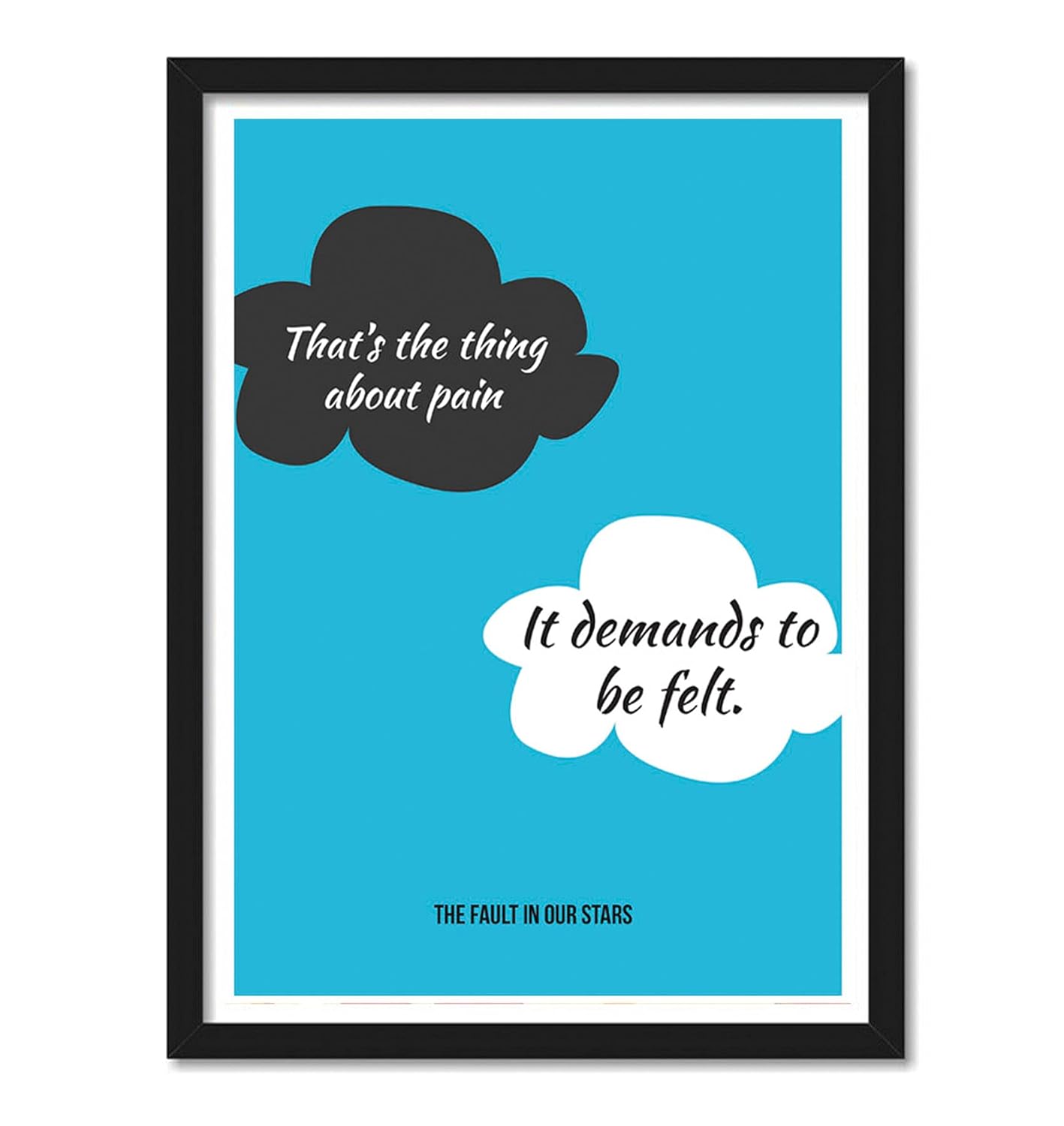 Fault In Our Stars Movie Artwork Hollywood | Poster | Frame | Canvas
