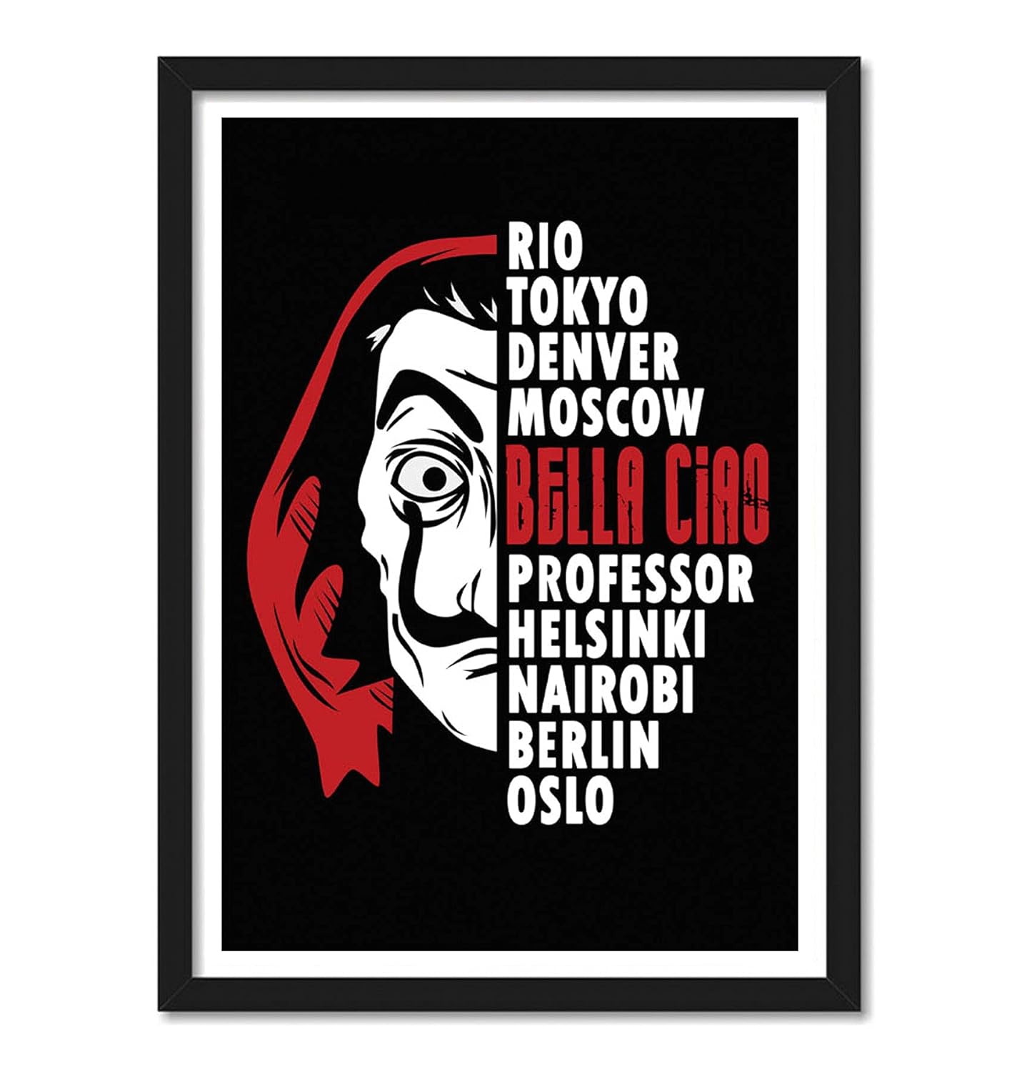 Money Heist Series Art work