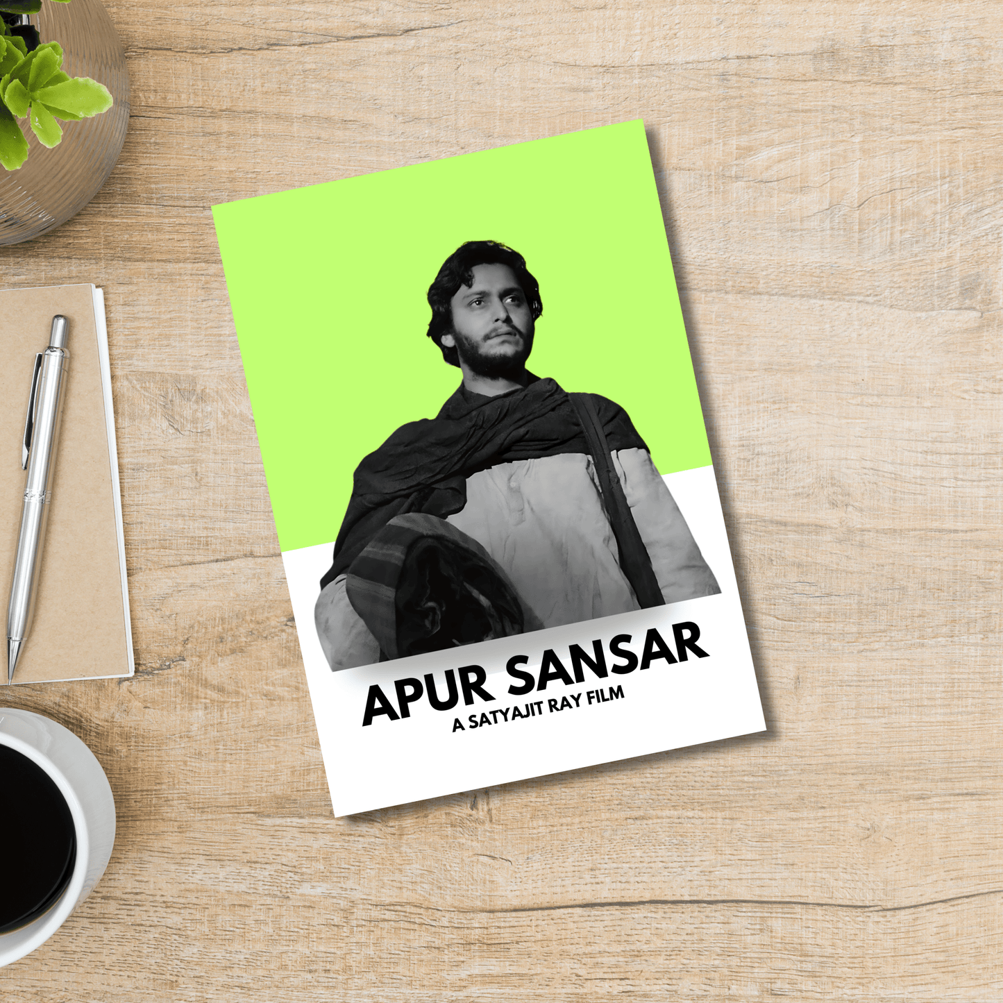 Apur Sansar Satyajit Roy's Movies Artwork Bollywood | Poster | Frame | Canvas