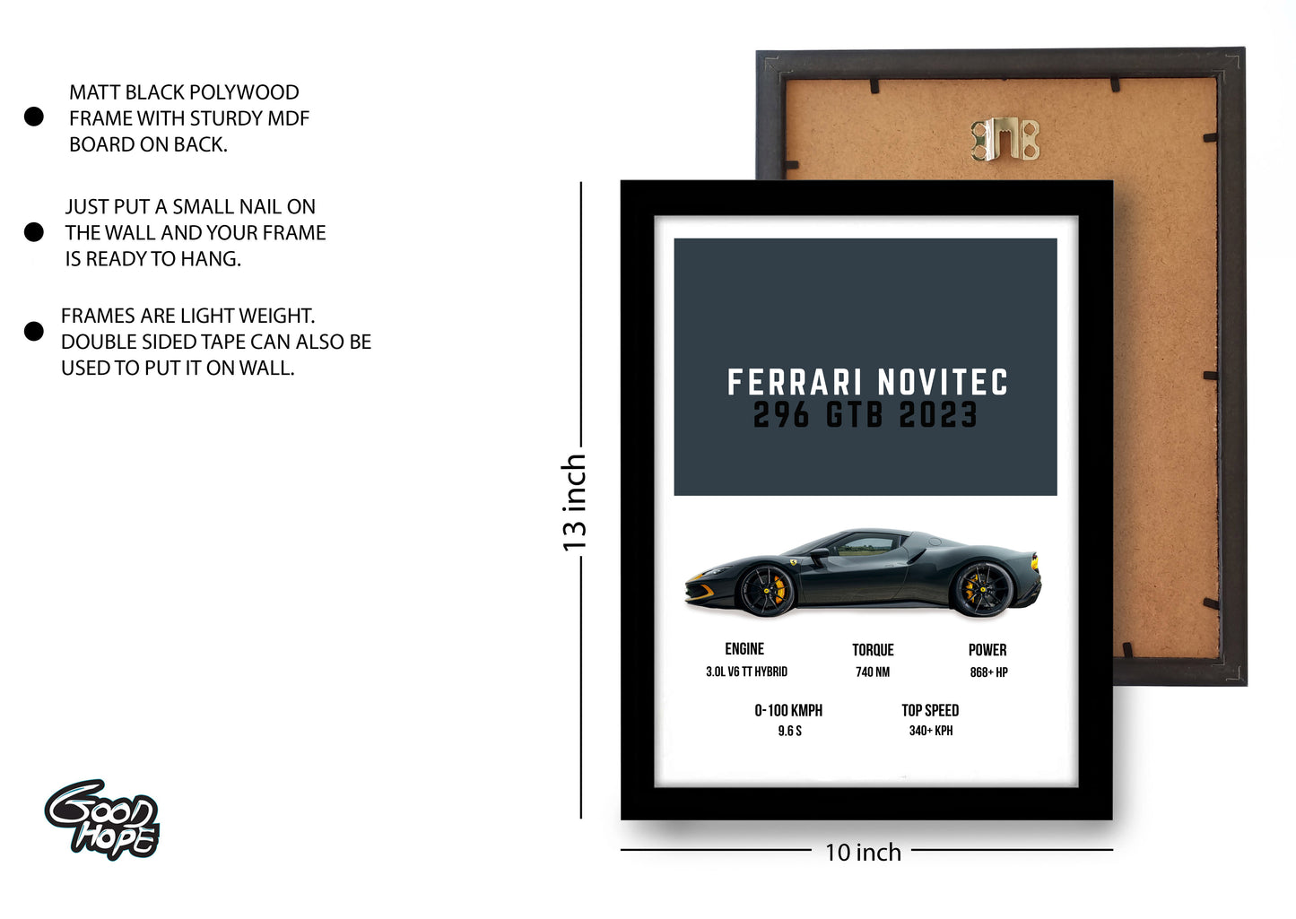 Ferrari Novitec Supercar Art work