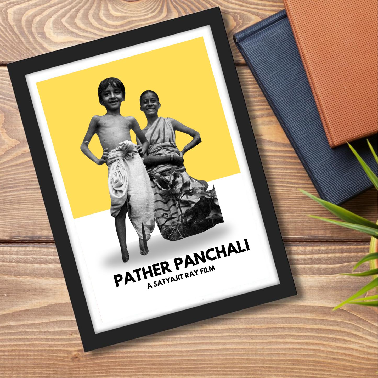 Pather Panchali Satyajit Ray's Movies Artwork Bollywood | Poster | Frame | Canvas