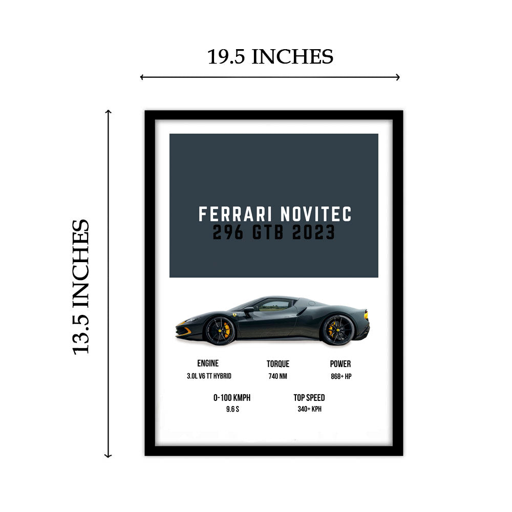Ferrari Novitec Supercar Art work
