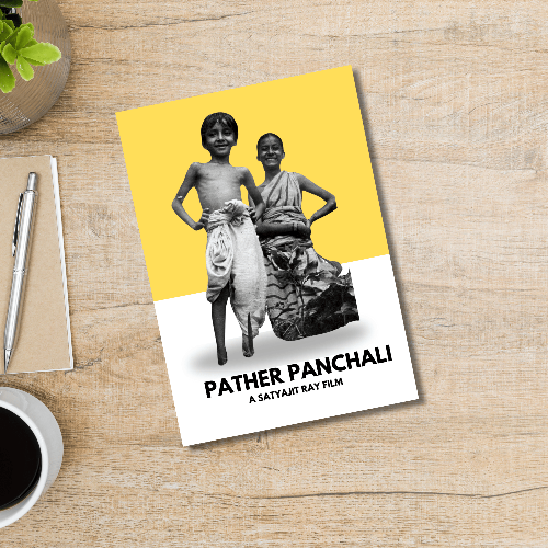 Pather Panchali Satyajit Ray's Movies Artwork Bollywood Movie Frame Poster Movie Quote Wall Art Decor Photo Frames Poster Canvas For Bedroom Living Room Decoration Home Office wall Poster Gift