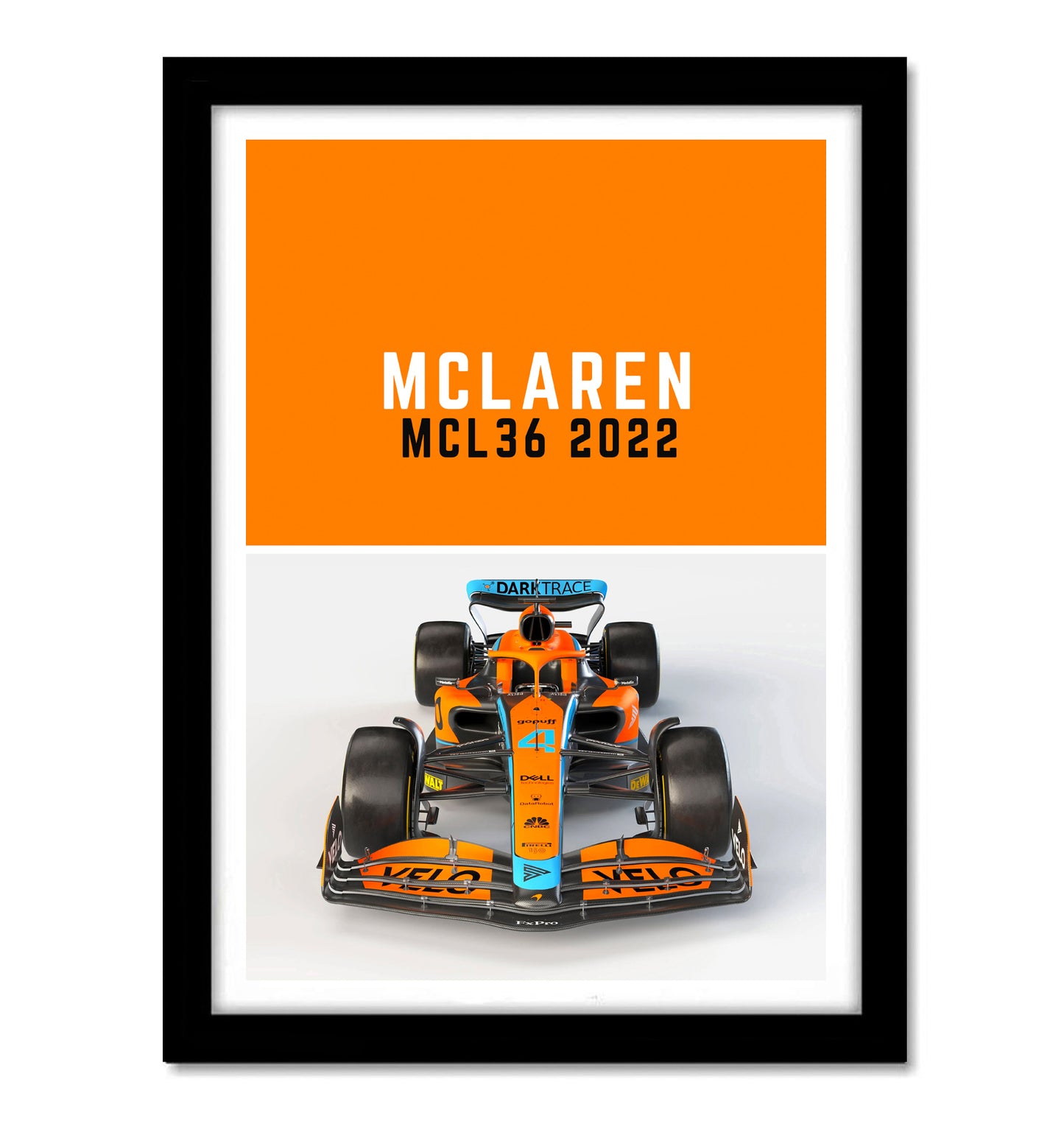 MC LAren Supercar Art work