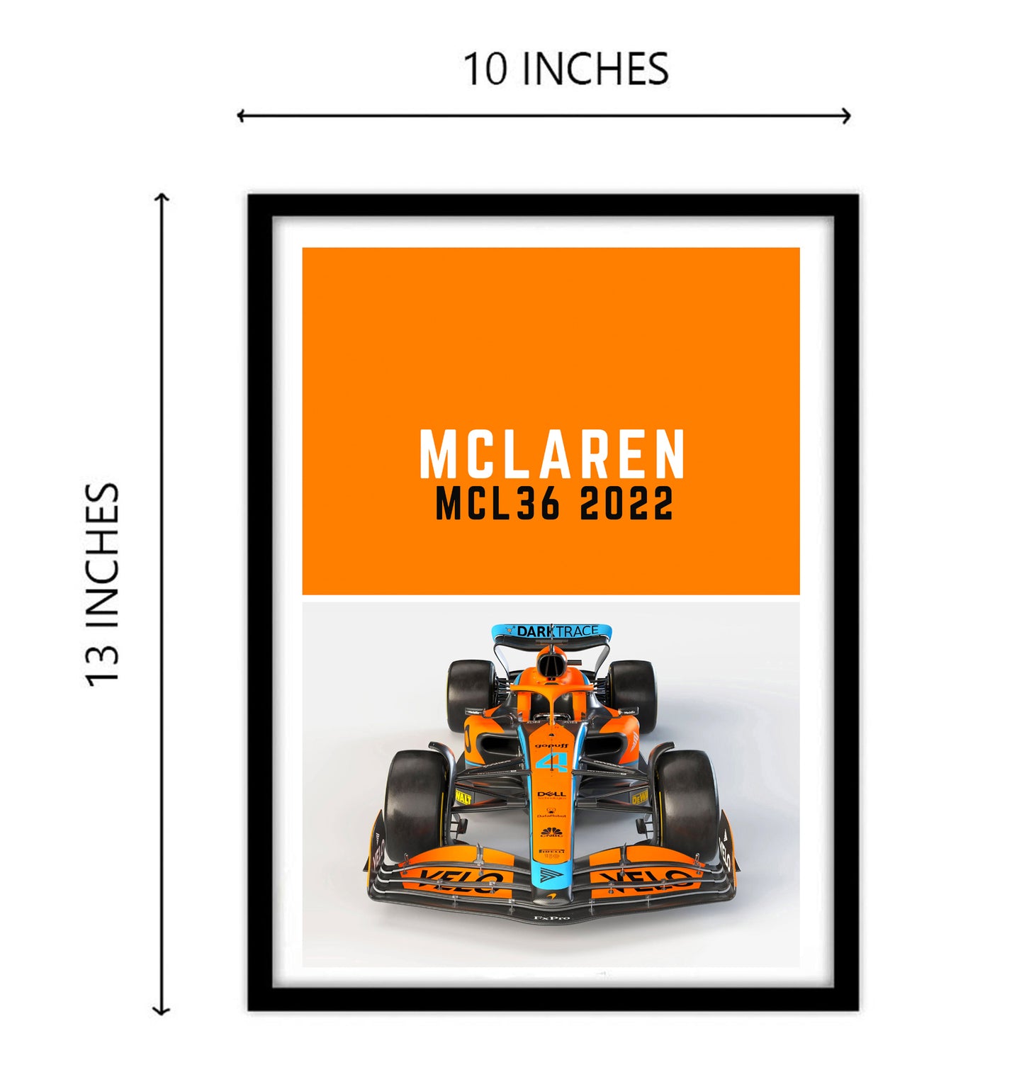 MC LAren Supercar Art work