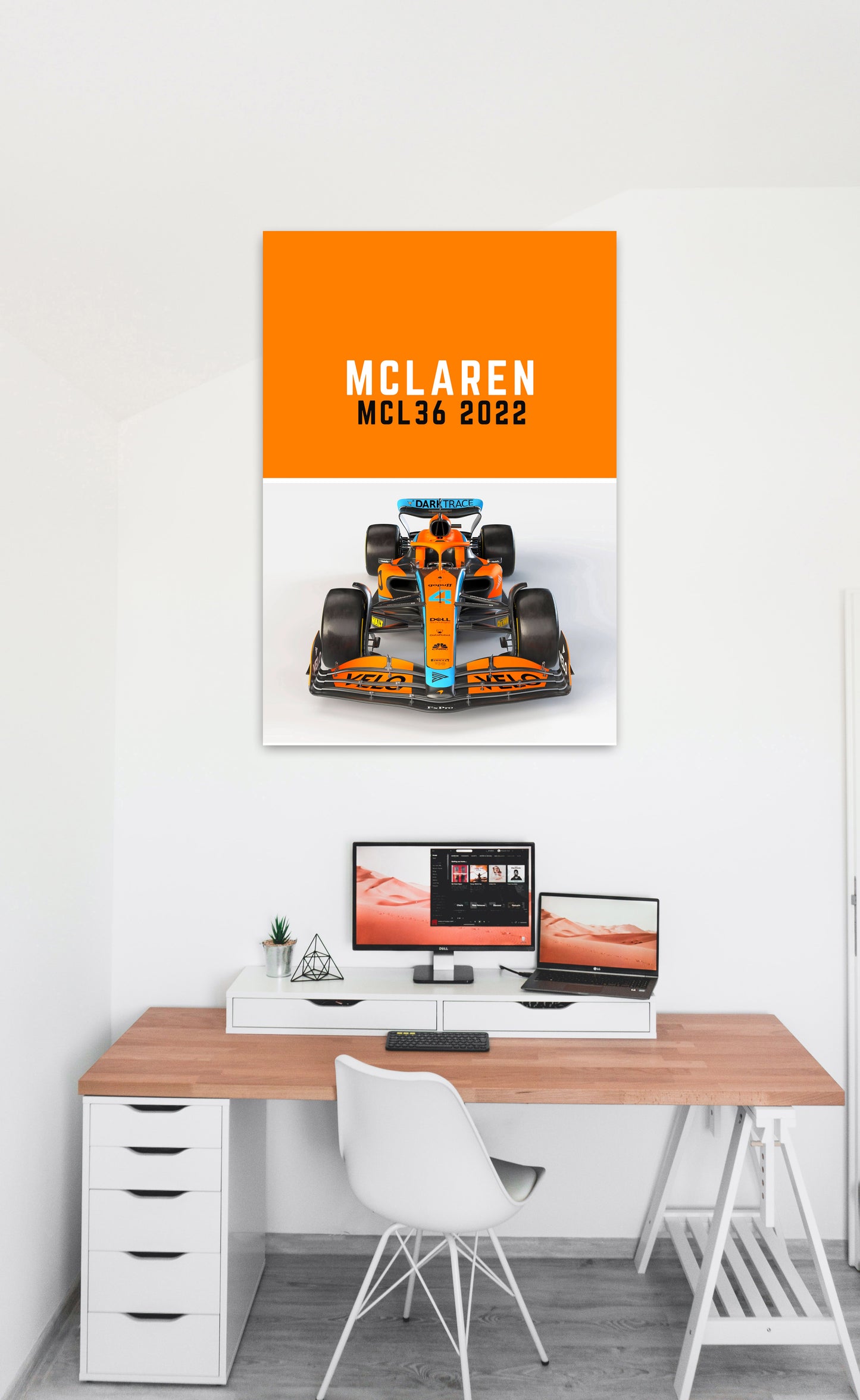 MC LAren Supercar Art work
