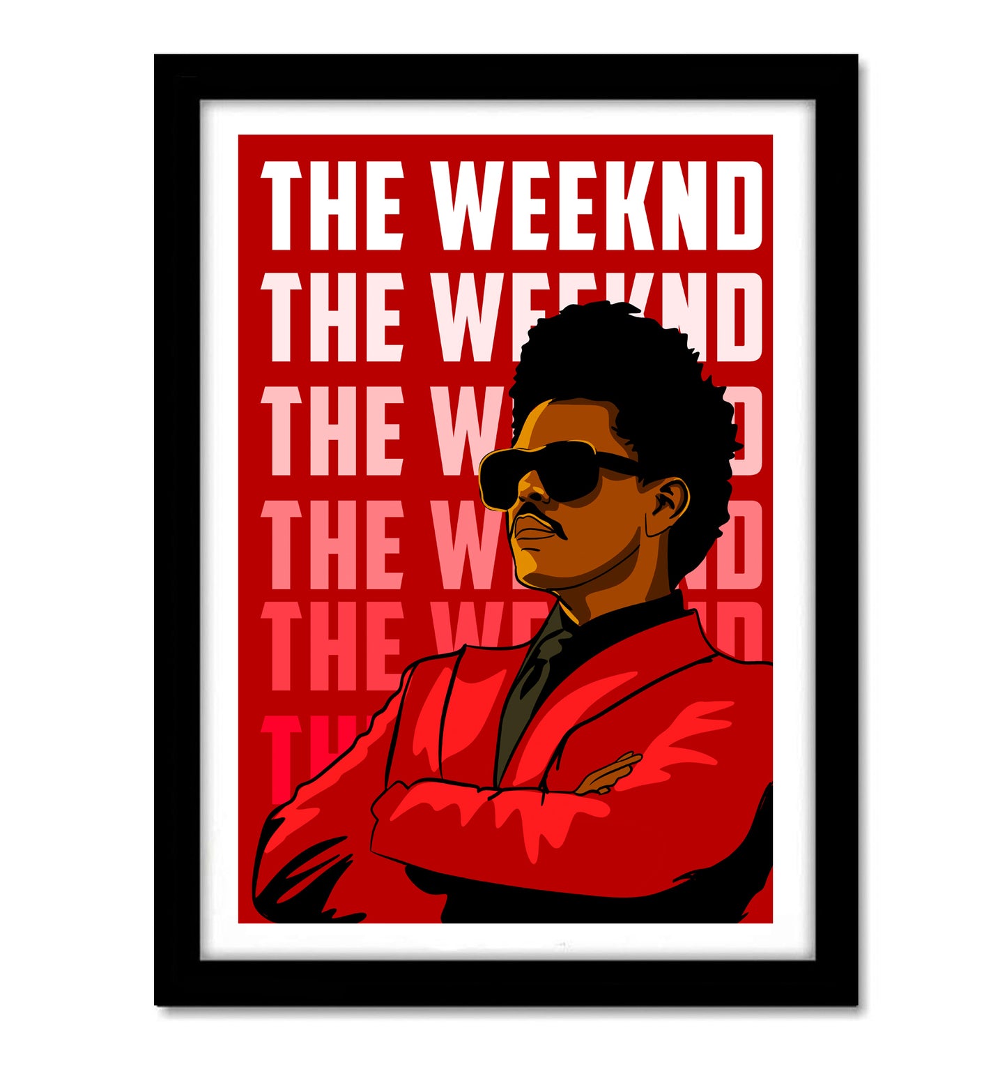 The Weeknd Singer Art work