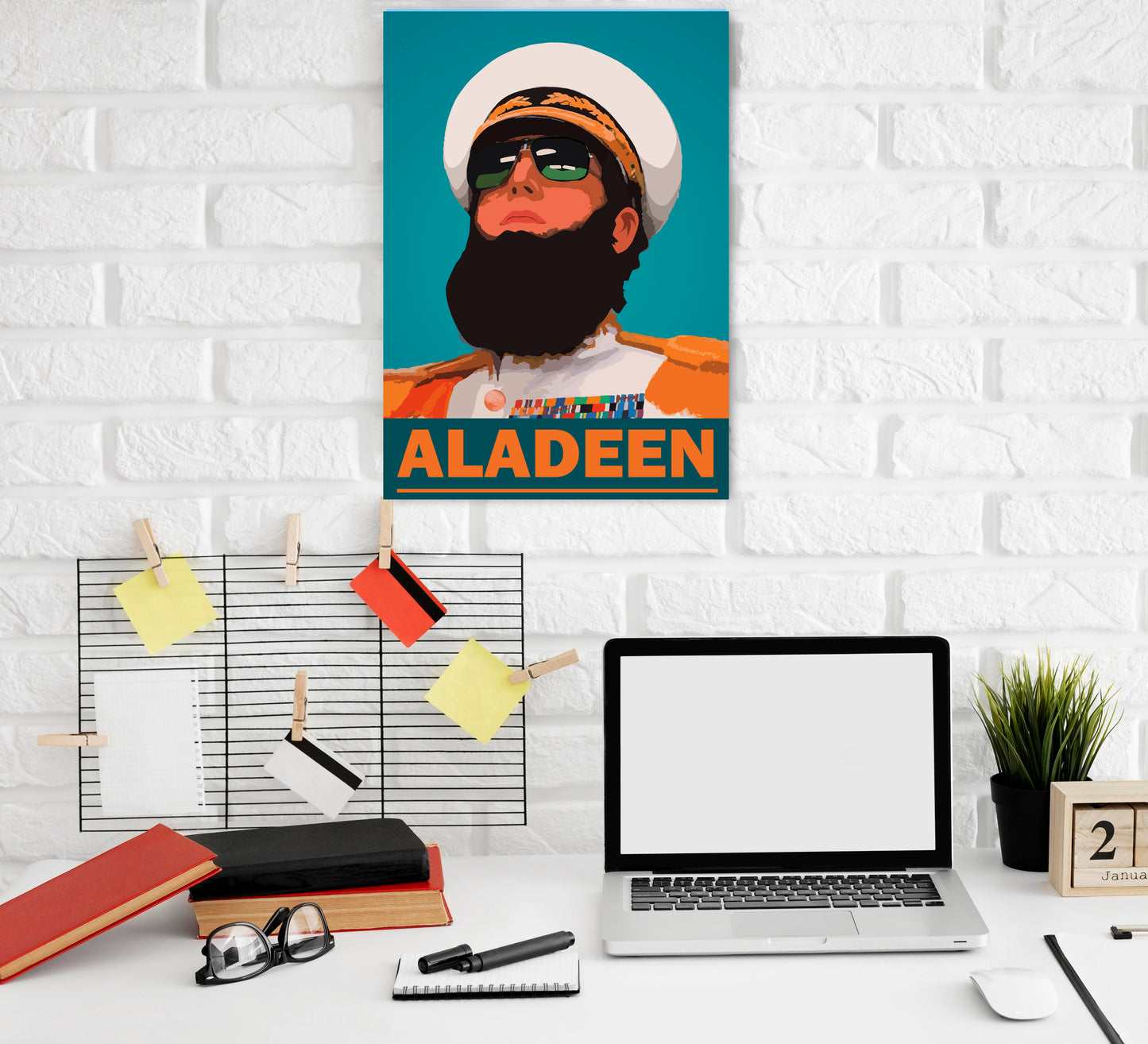 The Dictator Movie Aladeen Art work