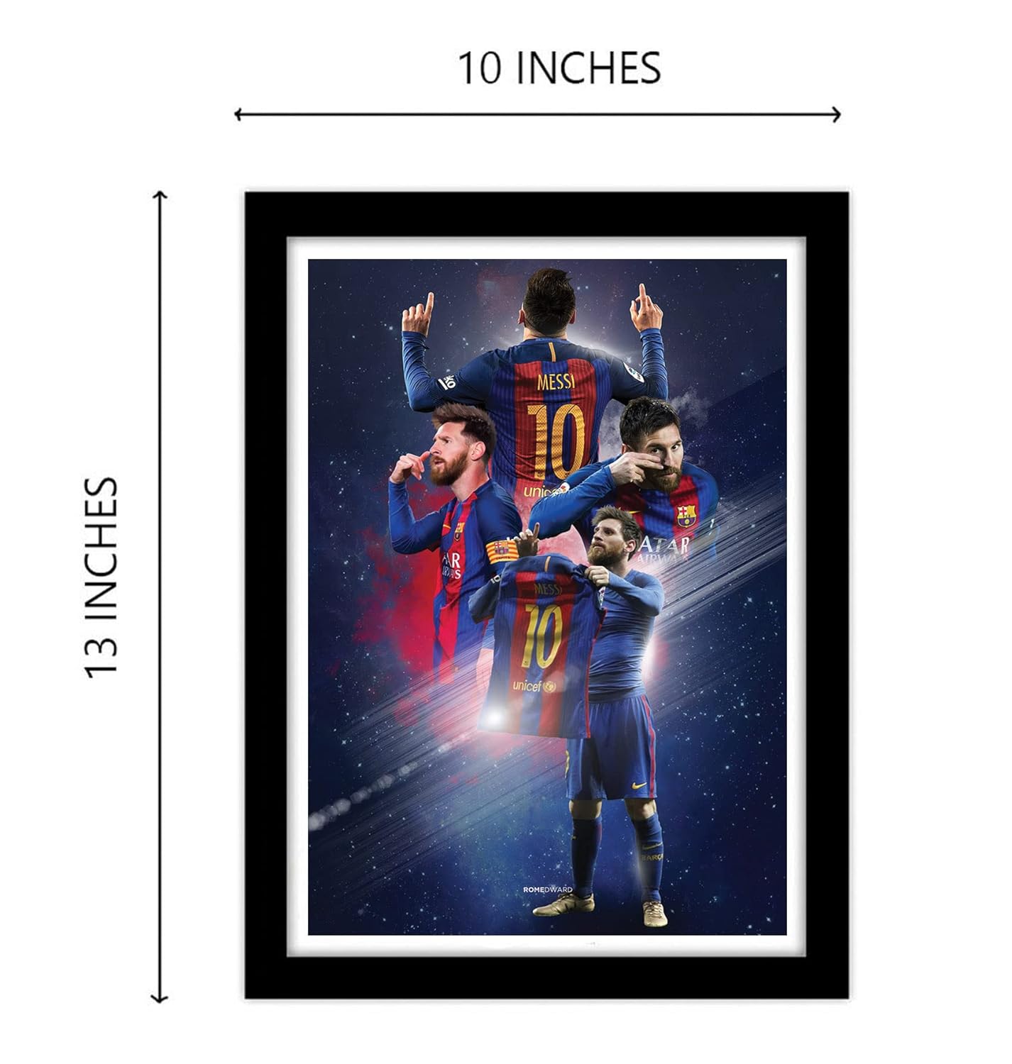 Lionel Messi 30 Artwork