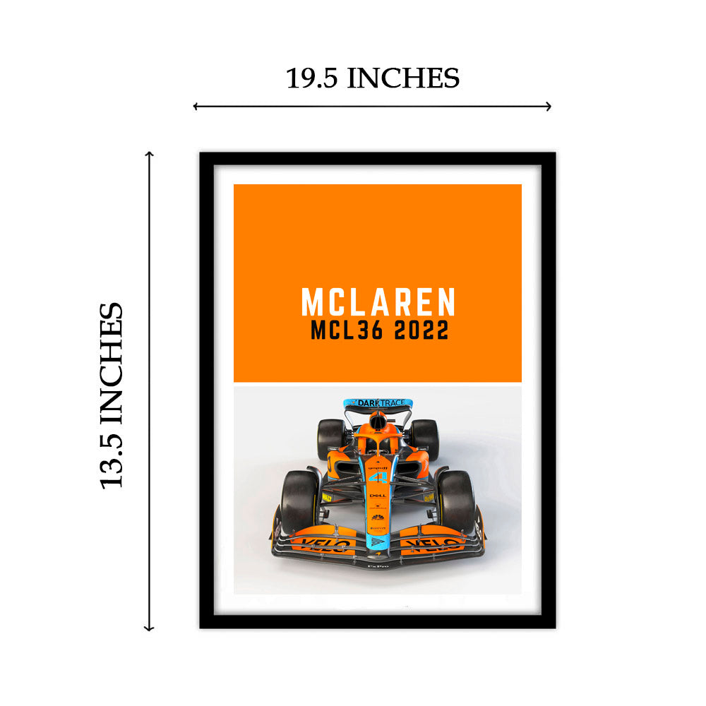 MC LAren Supercar Art work