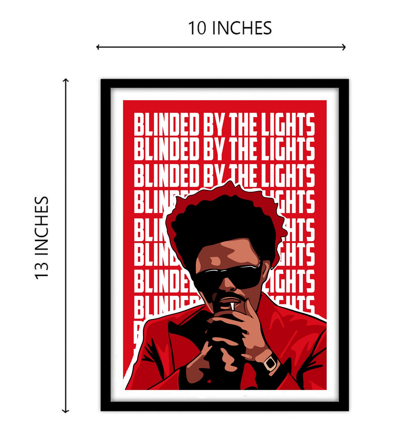 The Weeknd Singer Art work