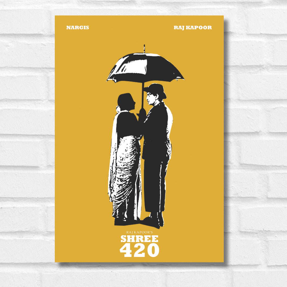 shree 420 movie poster classic movies raj kapoor movie poster