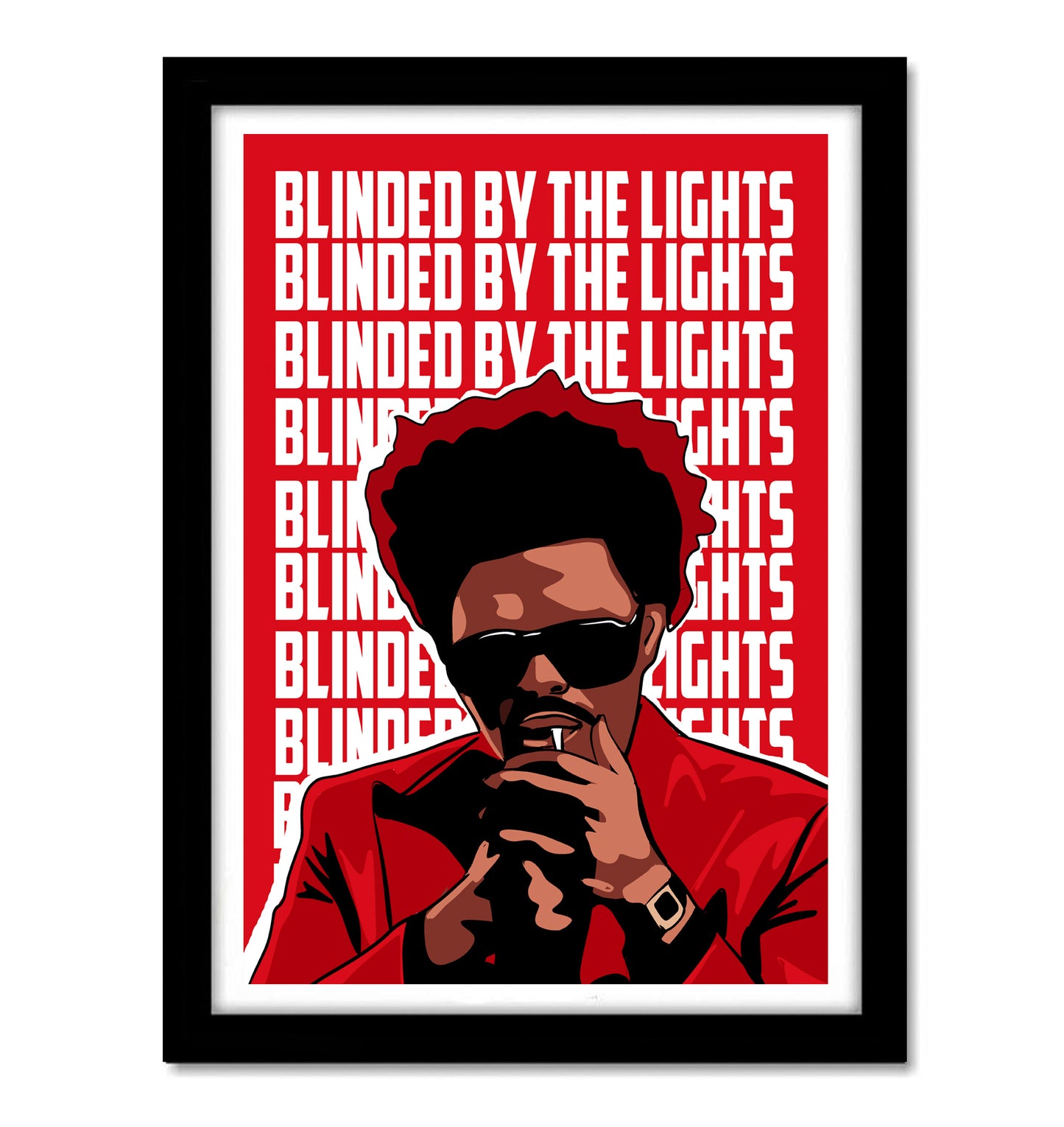 The Weeknd Singer Art work