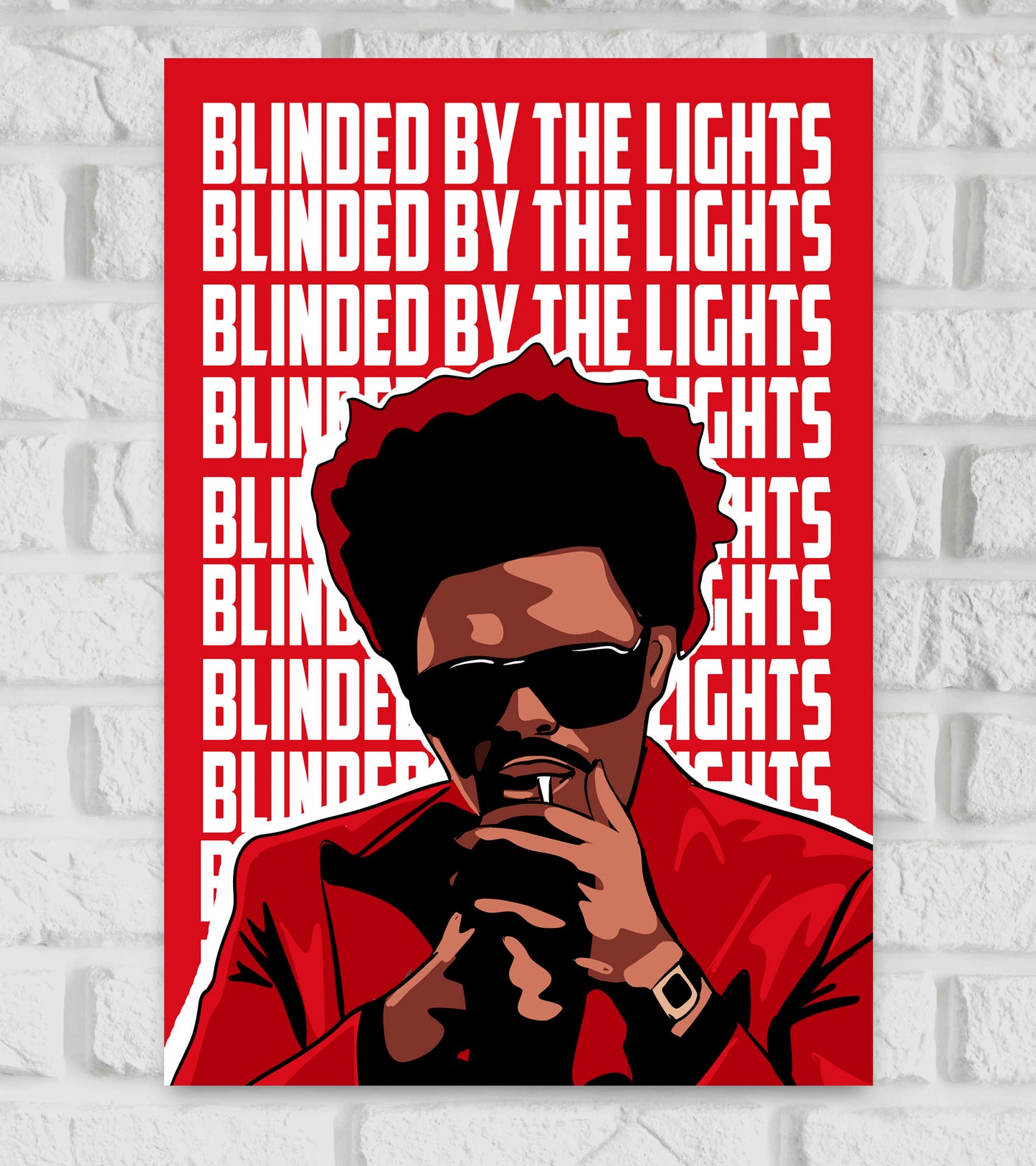 The Weeknd Singer Art work