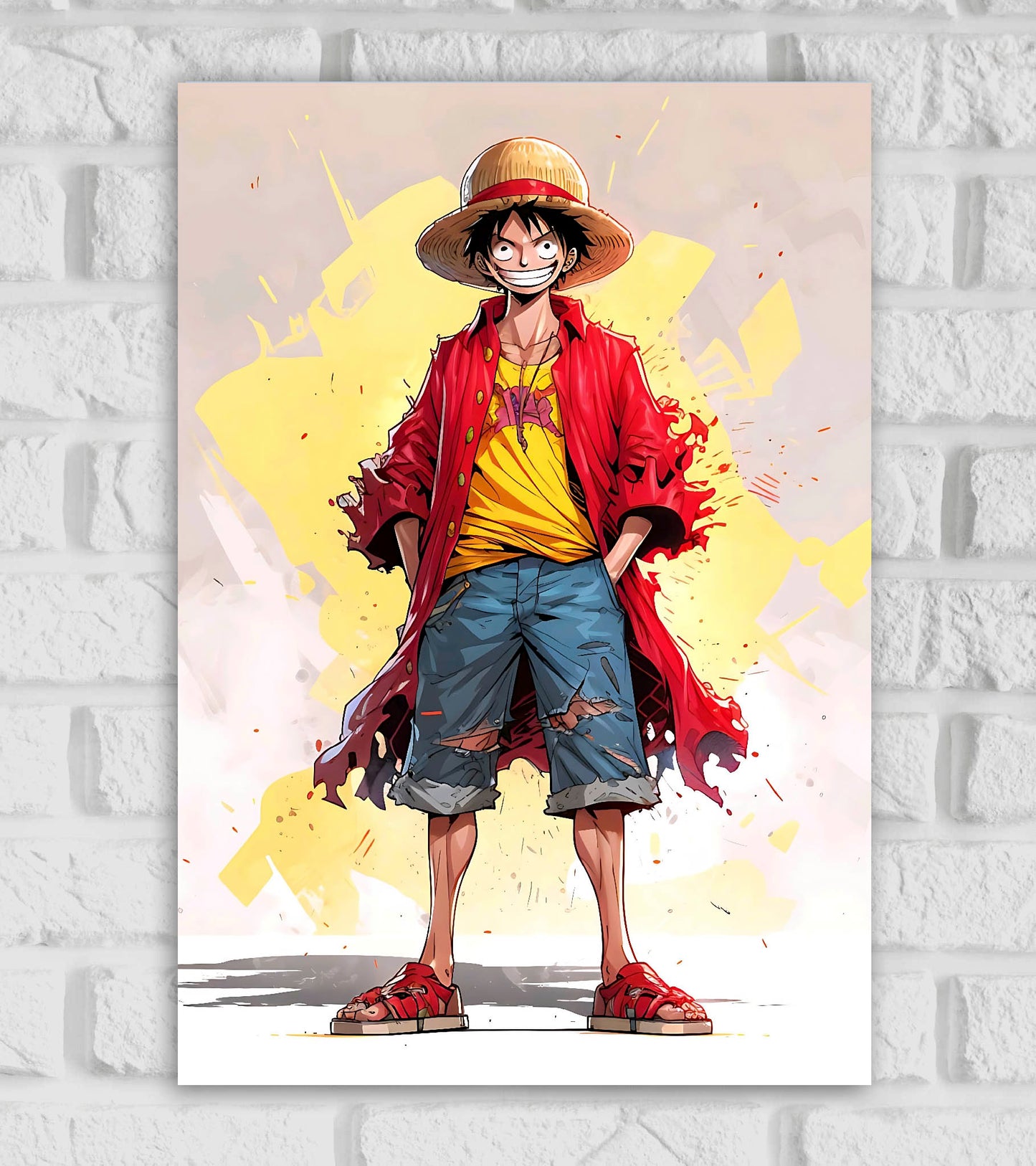 Monkey D Luffy Anime Series Art work