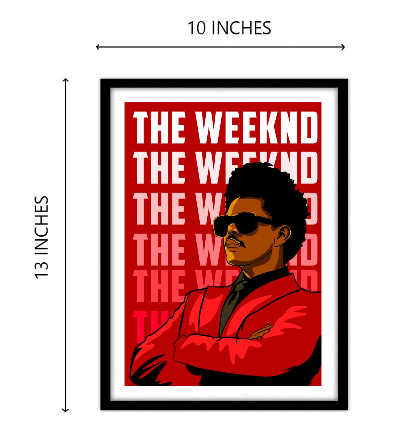 The Weeknd Singer Art work