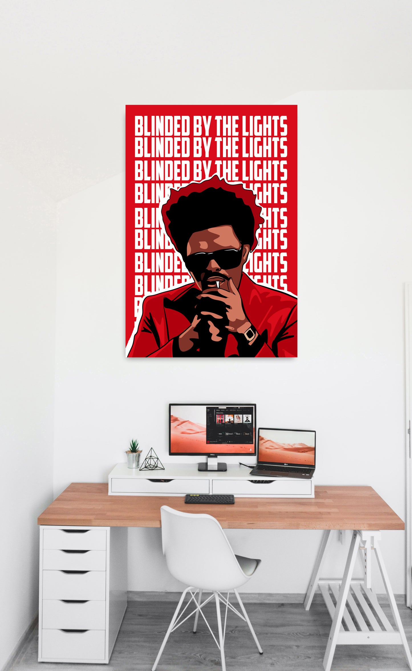 The Weeknd Singer Art work