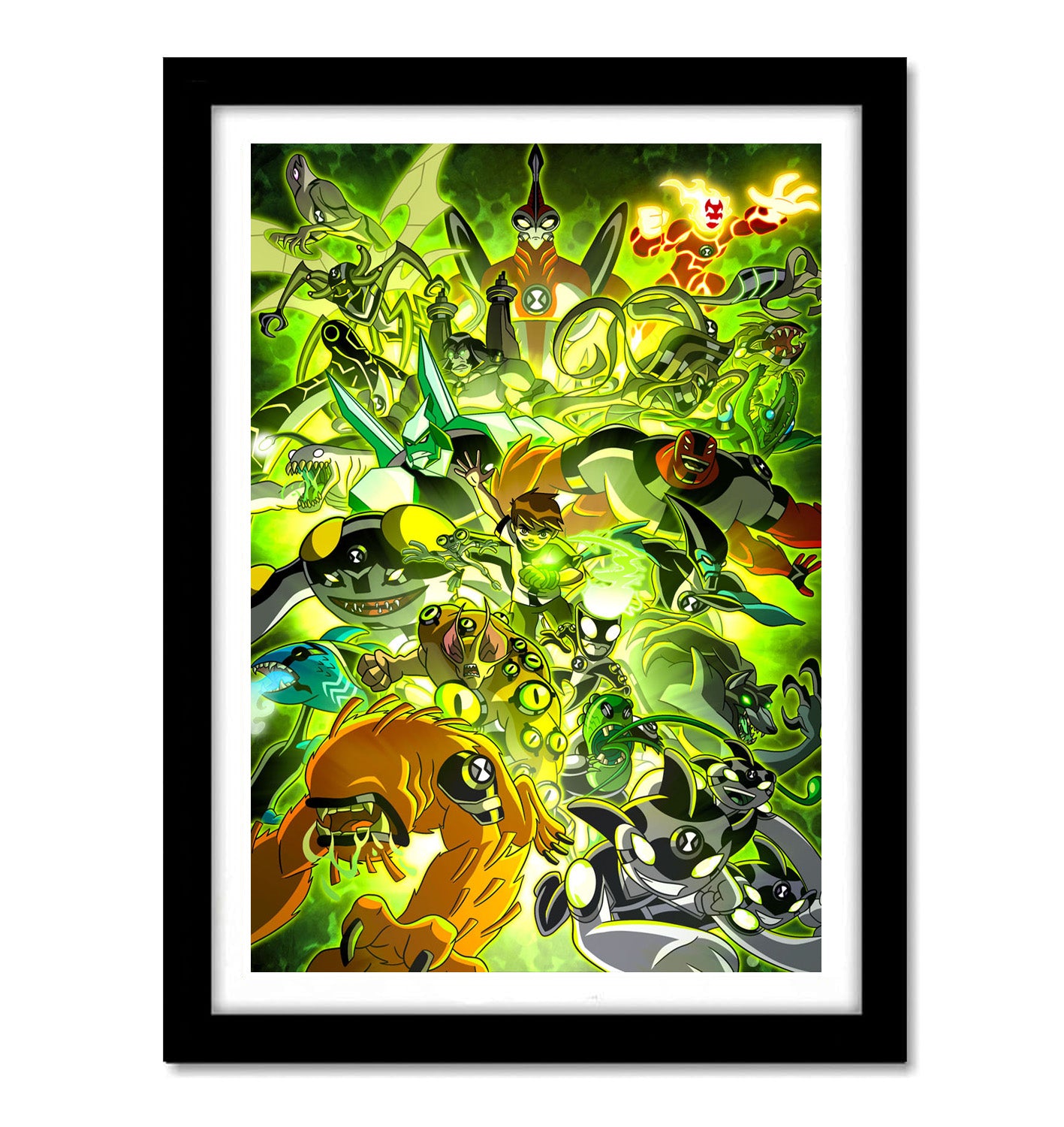 Ben 10 Series Art work