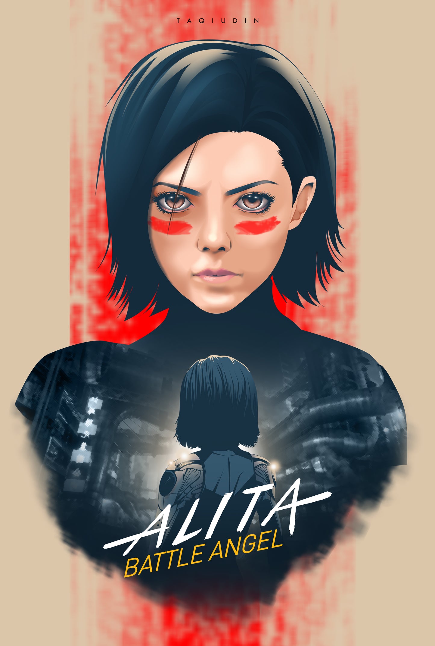 Alita movie Art work
