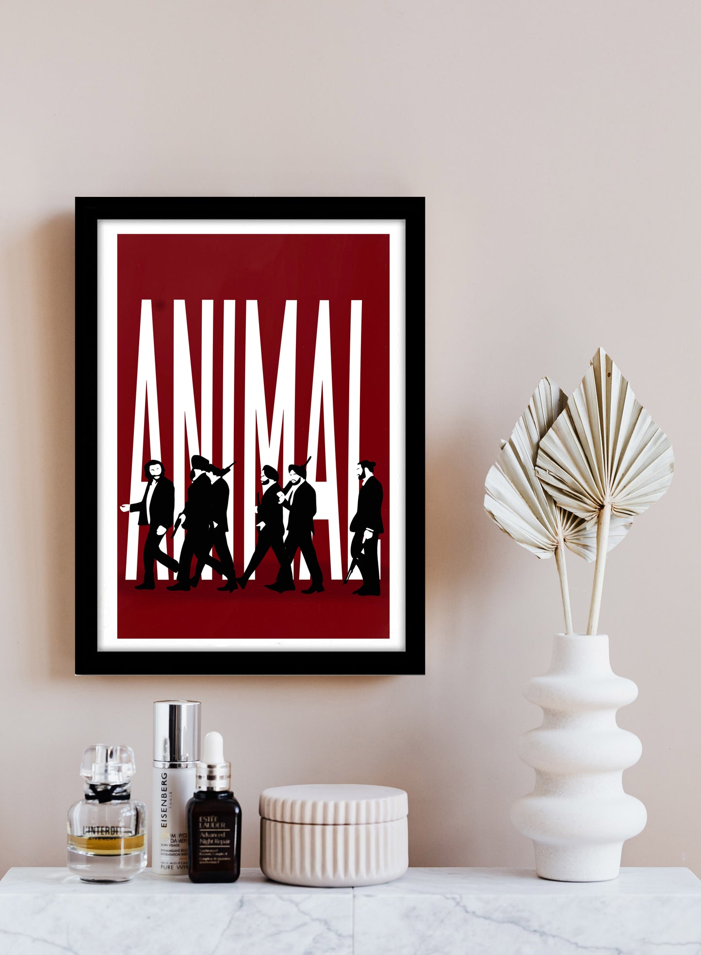 Animal Ranbir Kapoor Movie Artwork Bollywood | Poster | Frame | Canvas