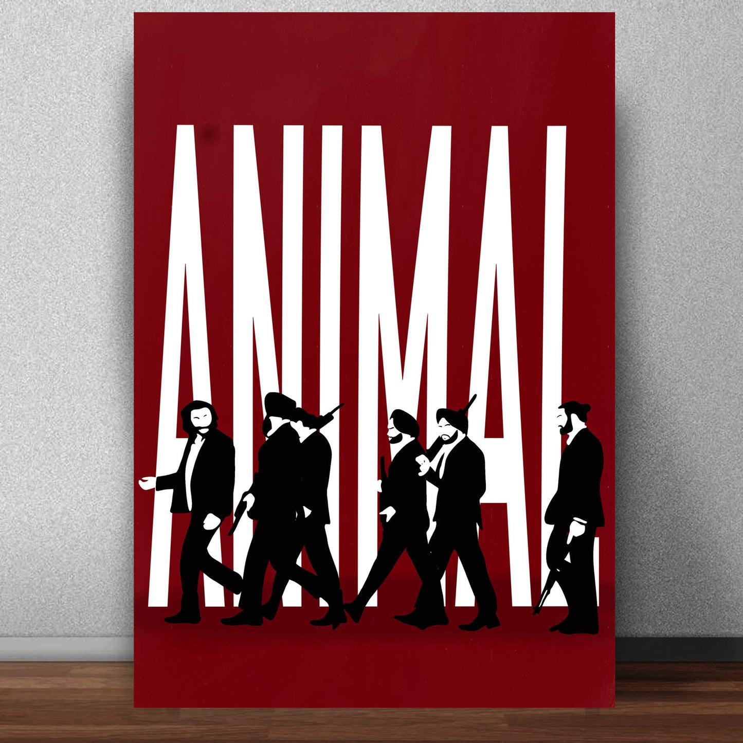 Animal Ranbir Kapoor Movie Artwork Bollywood | Poster | Frame | Canvas