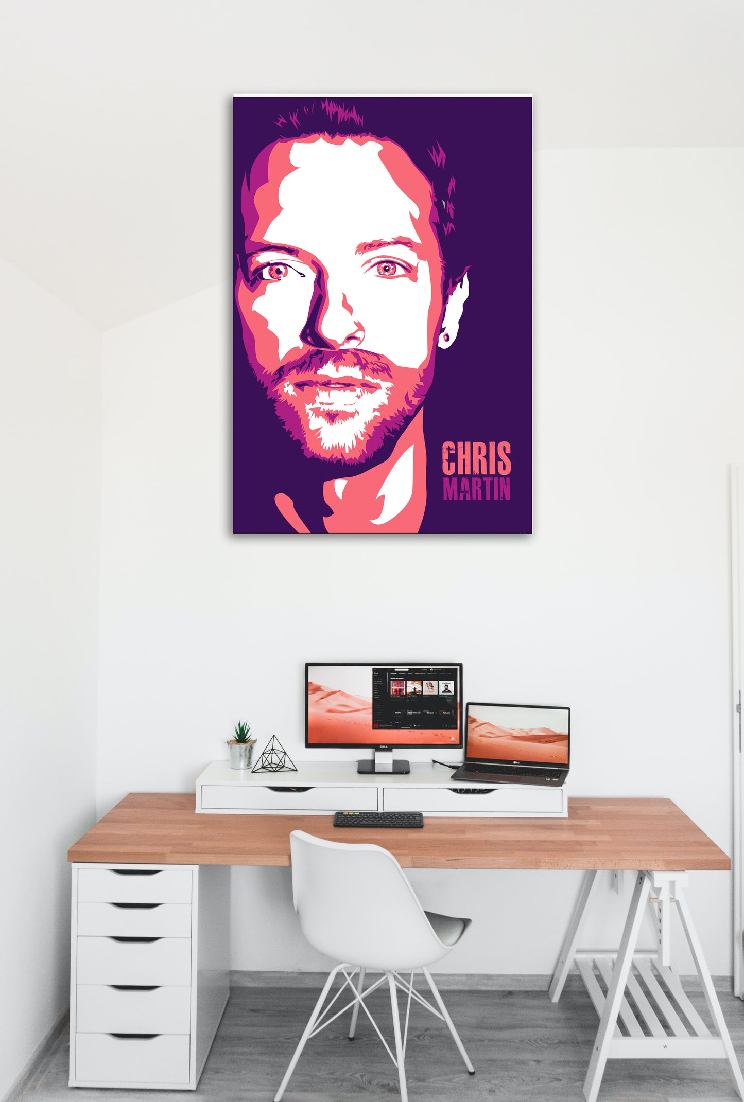 Chris Martin Art work