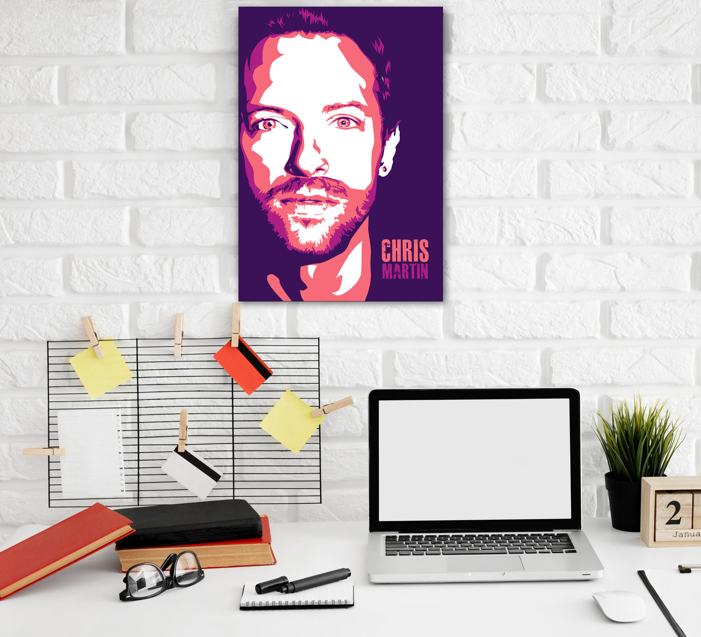 Chris Martin Art work