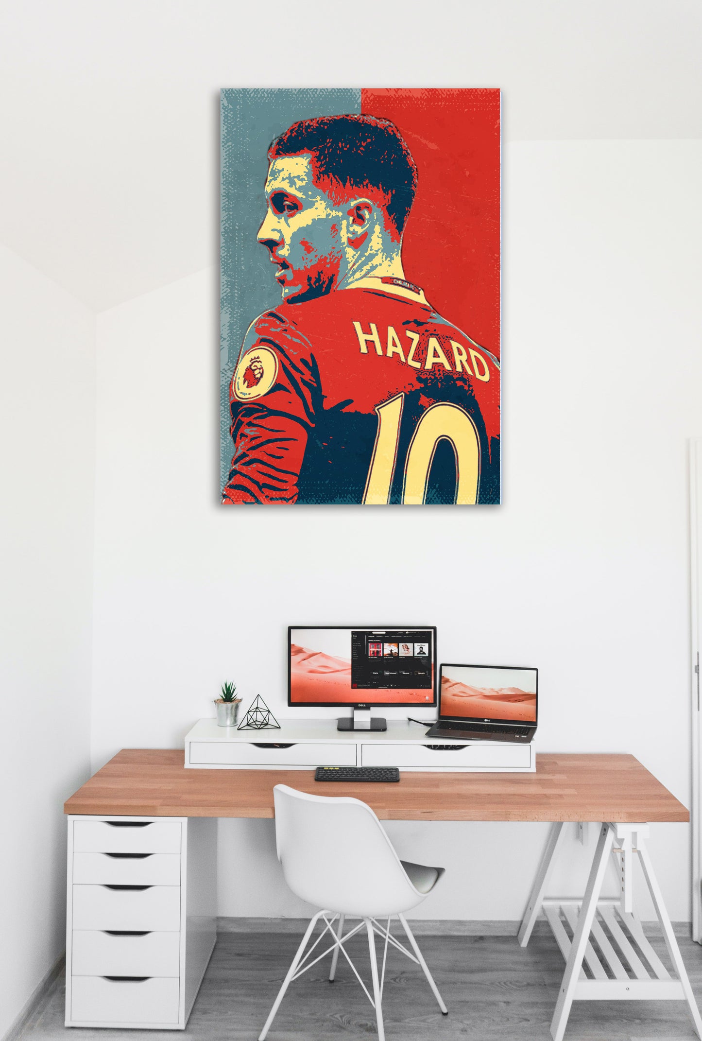 Eden Hazard Hope Artwork