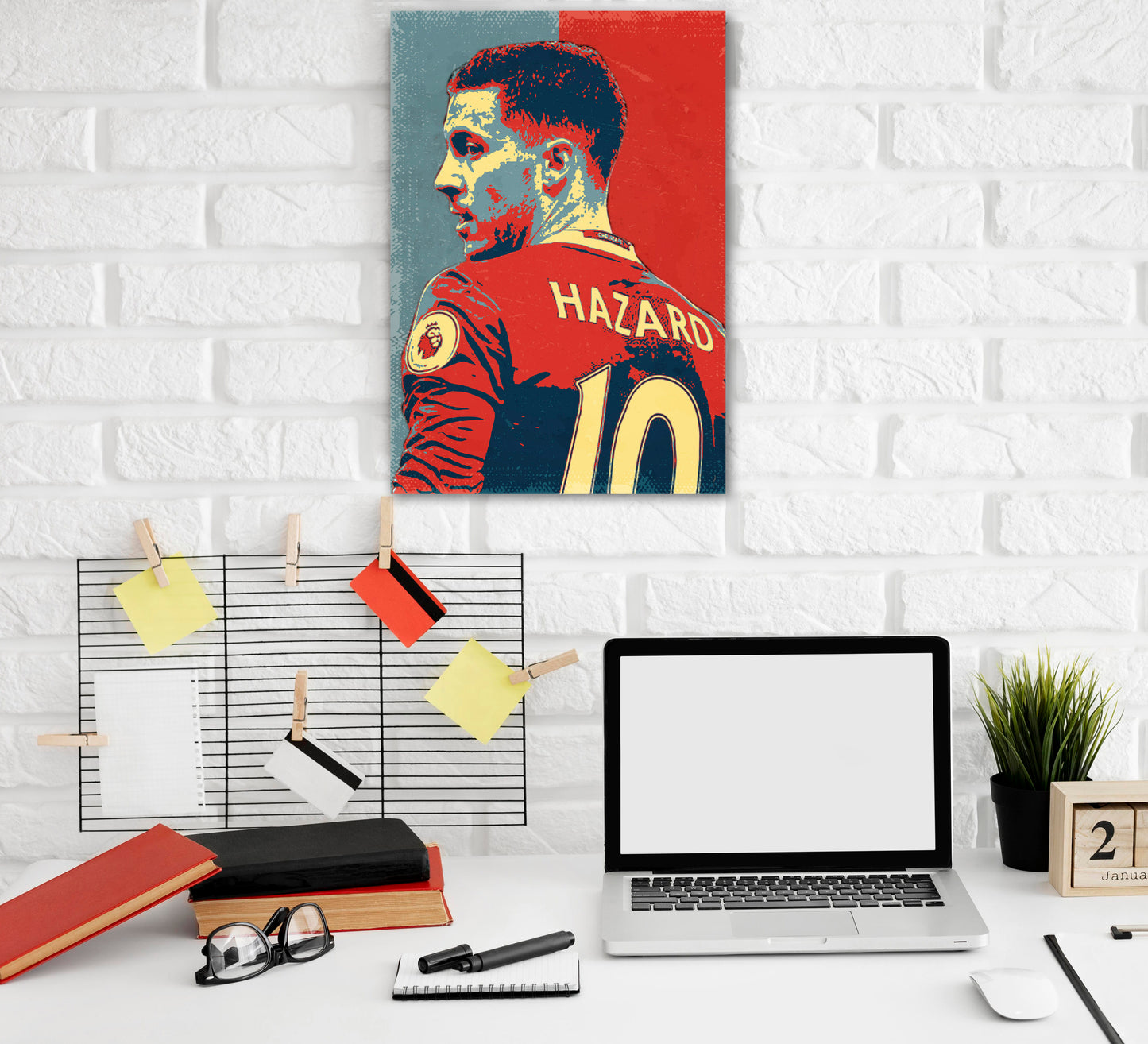 Eden Hazard Hope Artwork