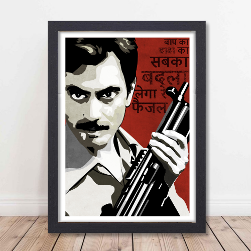 Faisal Khan Gangs Of Wasseypur Poster Frame Bollywood Movie Framed Posters Movies Series Quote Artwork Canvas Painting Photo Frames For Wall Decor Restraunt Cafe Bedroom Living Room Decoration Home Office, faisal khan gangs of wasseypur poster, faizal khan gangs of wasseypur frames, faizal khan gangs of wasseypur wall frames, faizal khan gangs of wasseypur wall poster, faizal khan gangs of wasseypur wall art, faizal khan gangs of wasseypur wall poster hd, faizal khan gangs of wasseypur wall poster frames