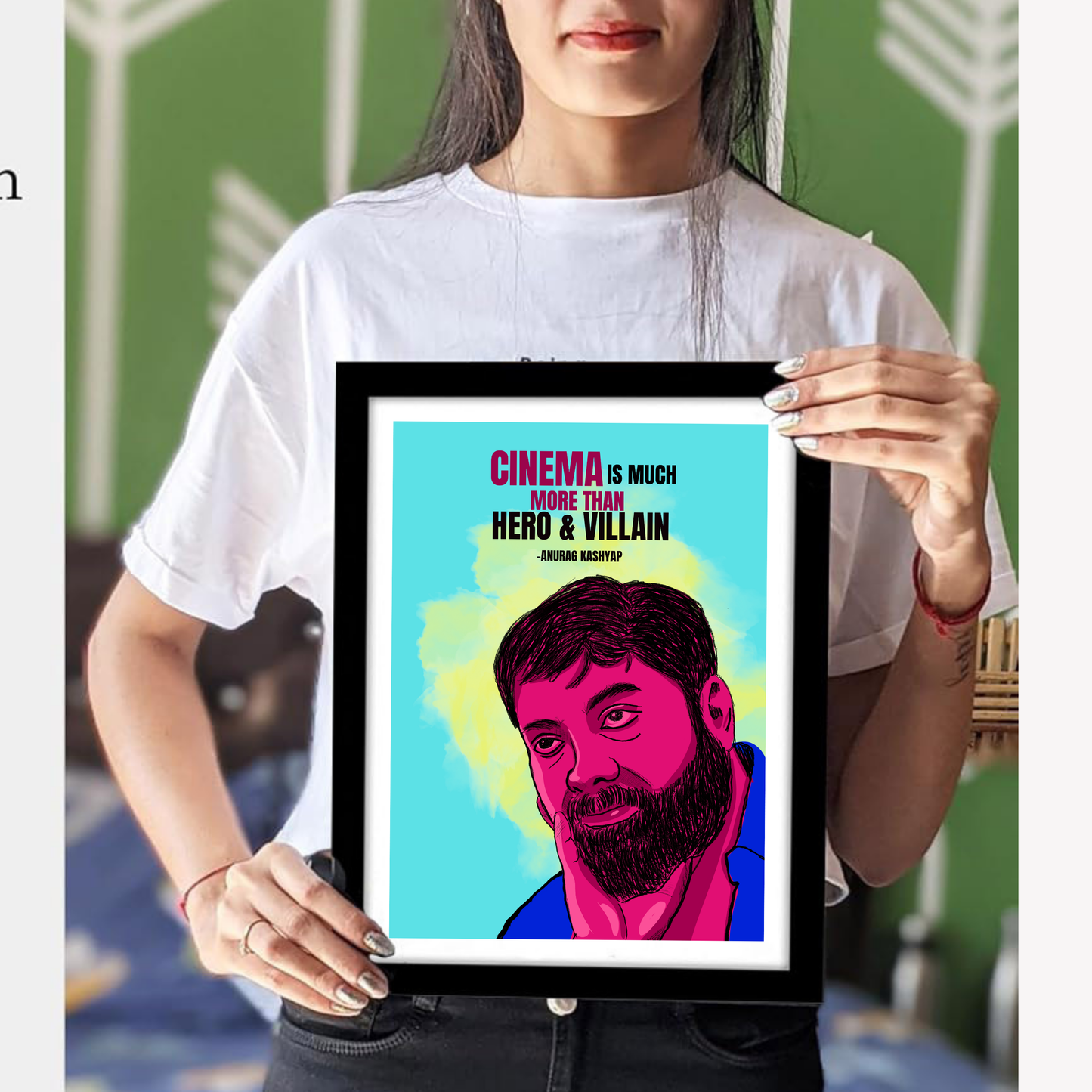 Anurag Kashyap Quote Artwork | Poster | Frame | Canvas