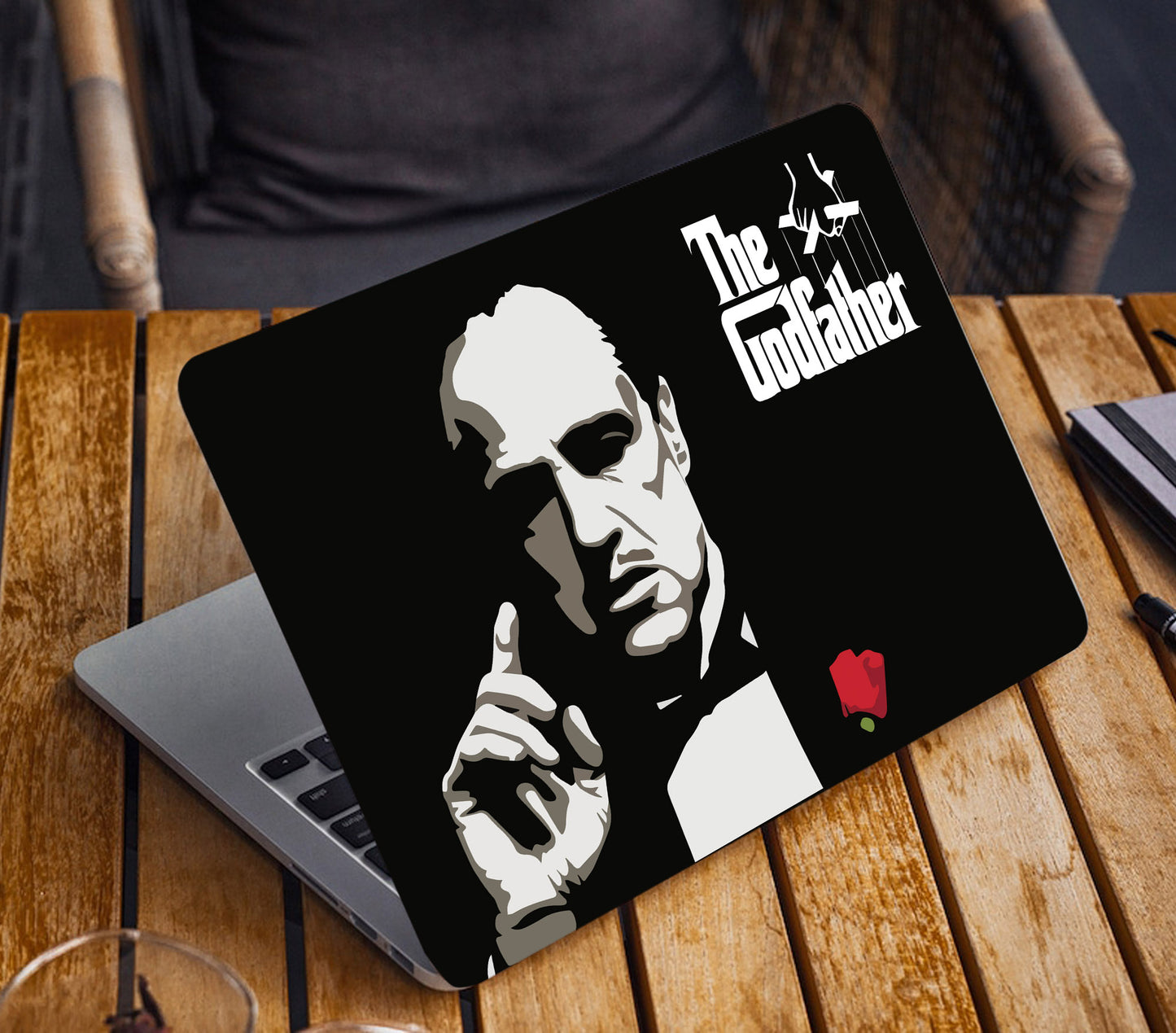 Godfather Laptop Skin Vinyl, No Bubble, Multicolor 11.6"- 15.6" inch Laptop