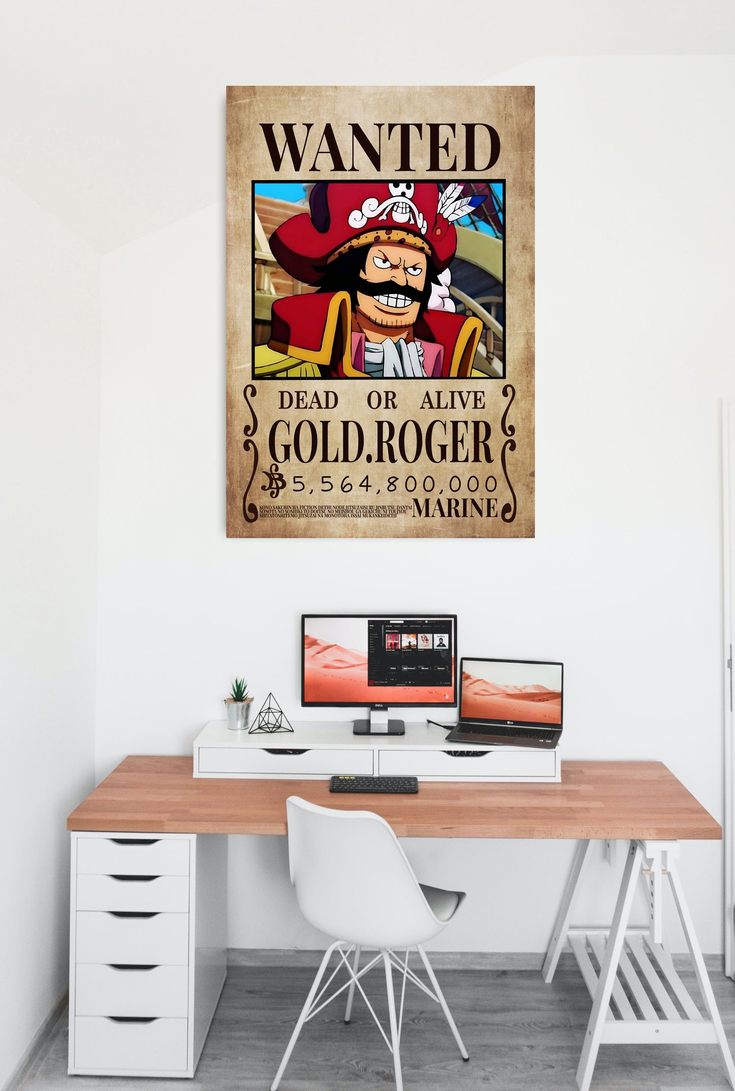 One Piece Gold Roger Art work