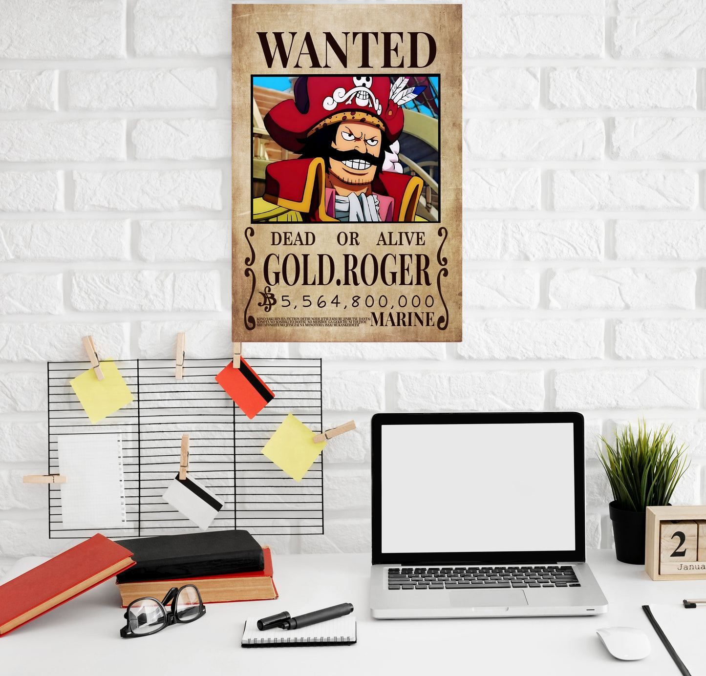 One Piece Gold Roger Art work