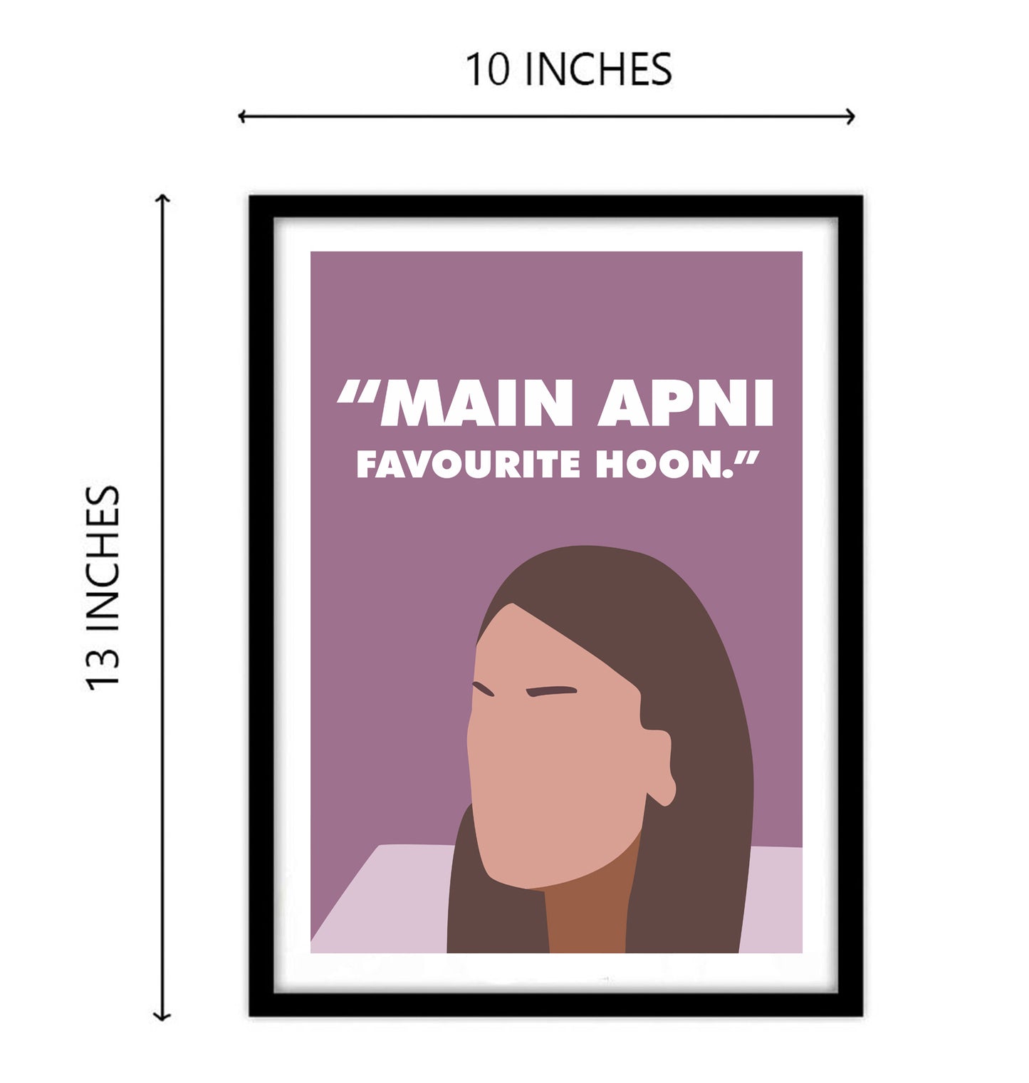 Jab We Met Movie kareena kapoor Artwork Bollywood | Poster | Frame | Canvas