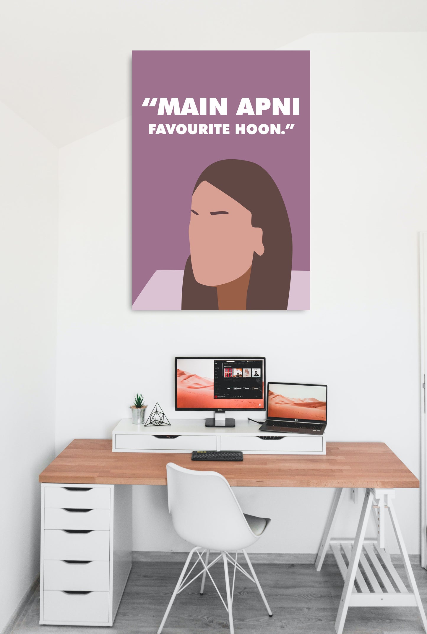 Jab We Met Movie kareena kapoor Artwork Bollywood | Poster | Frame | Canvas