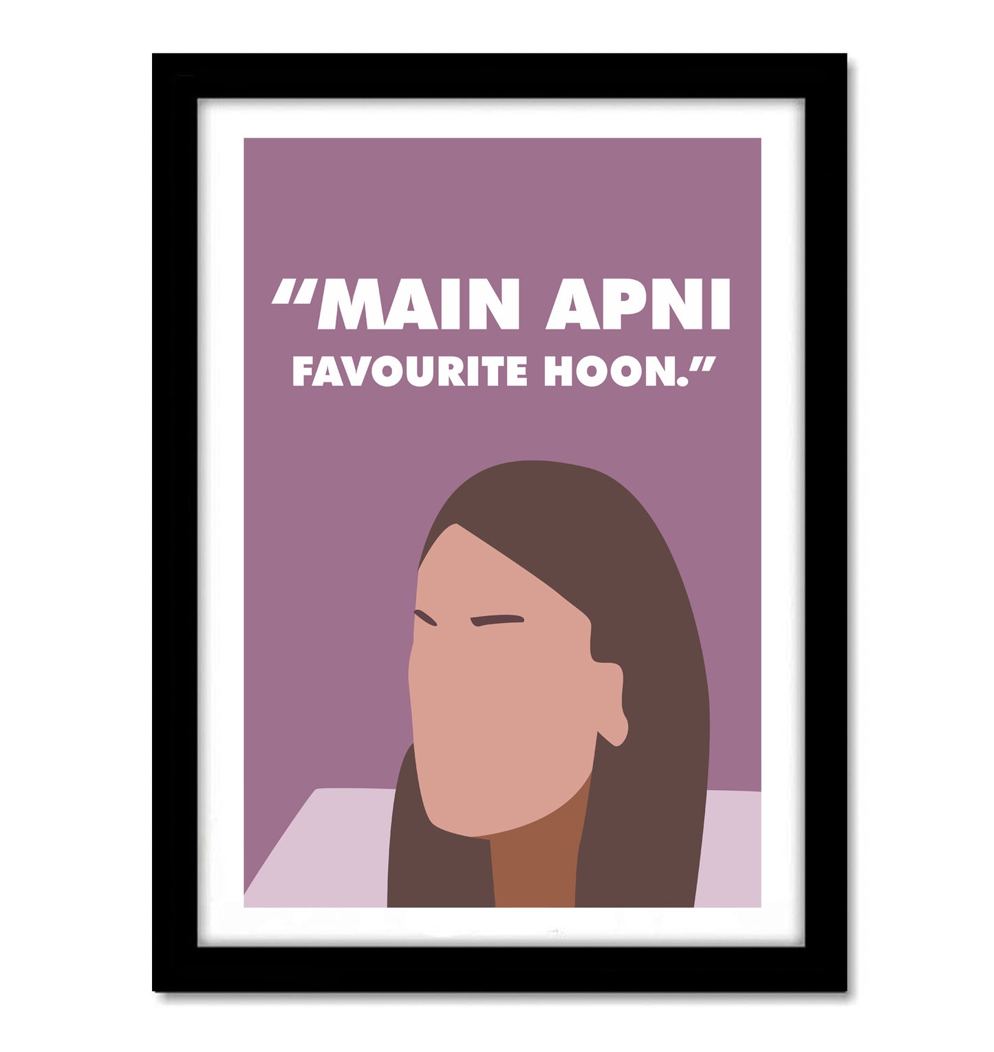 Jab We Met Movie kareena kapoor Artwork Bollywood | Poster | Frame | Canvas