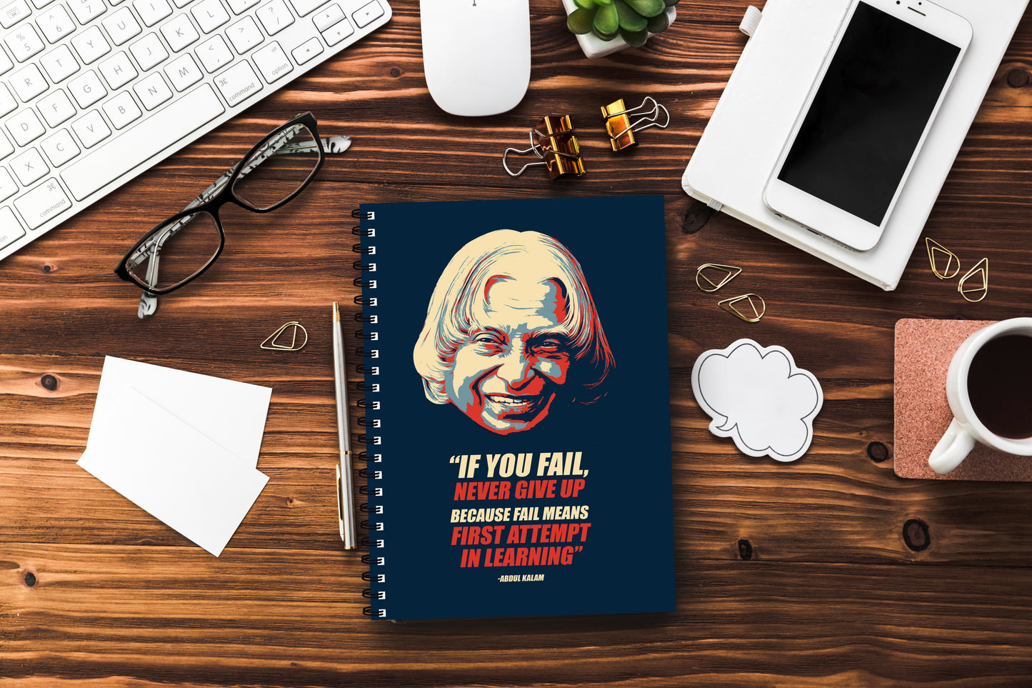 Abdul Kalam Printed Notebook