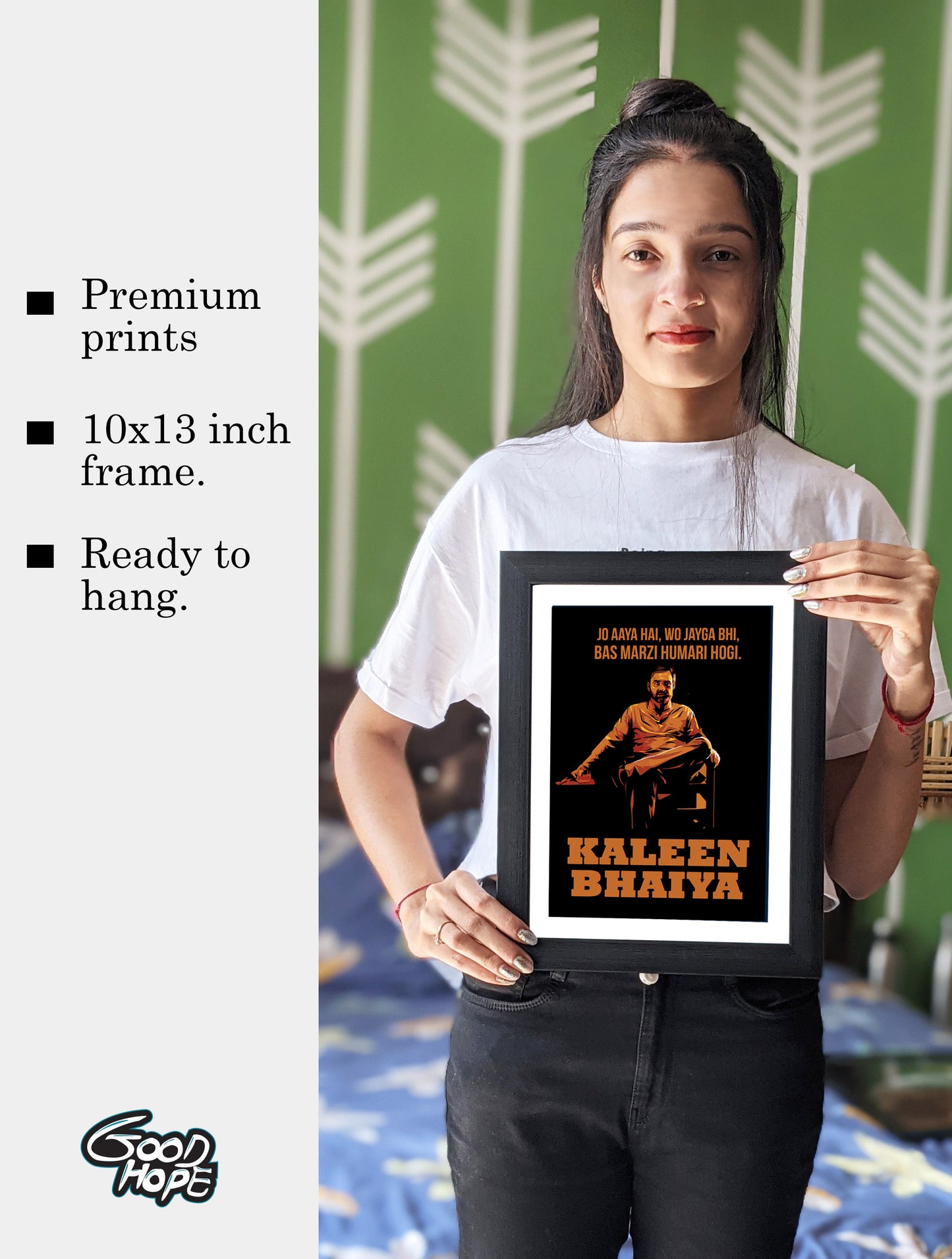 kaleen Bhaiya Mirzapur Artwork Bollywood | Poster | Frame | Canvas