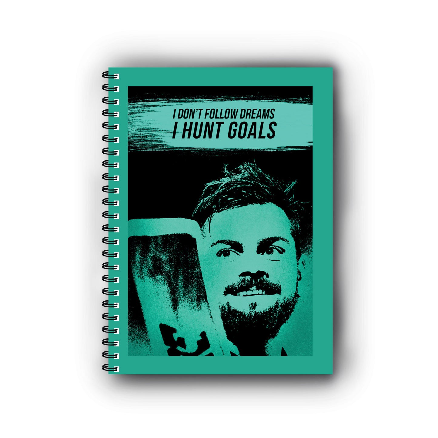 Virat Kohli Printed Notebook