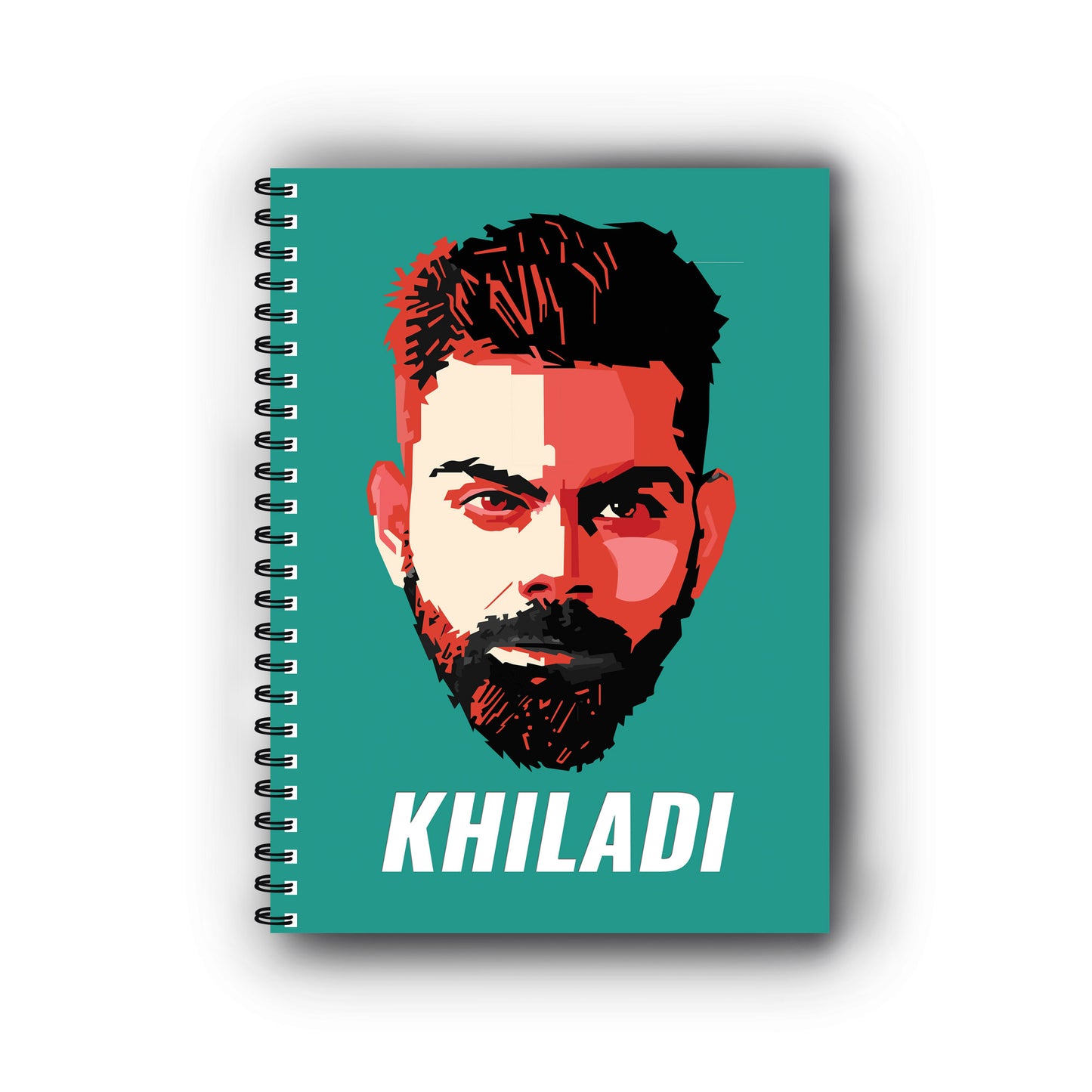 Virat Kohli Printed Notebook