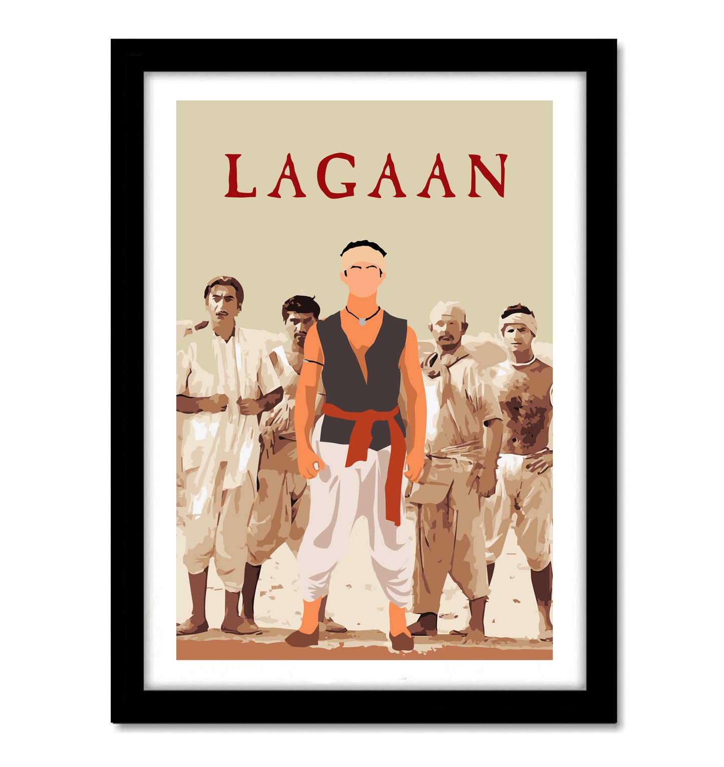 Lagaan Movie Art Work