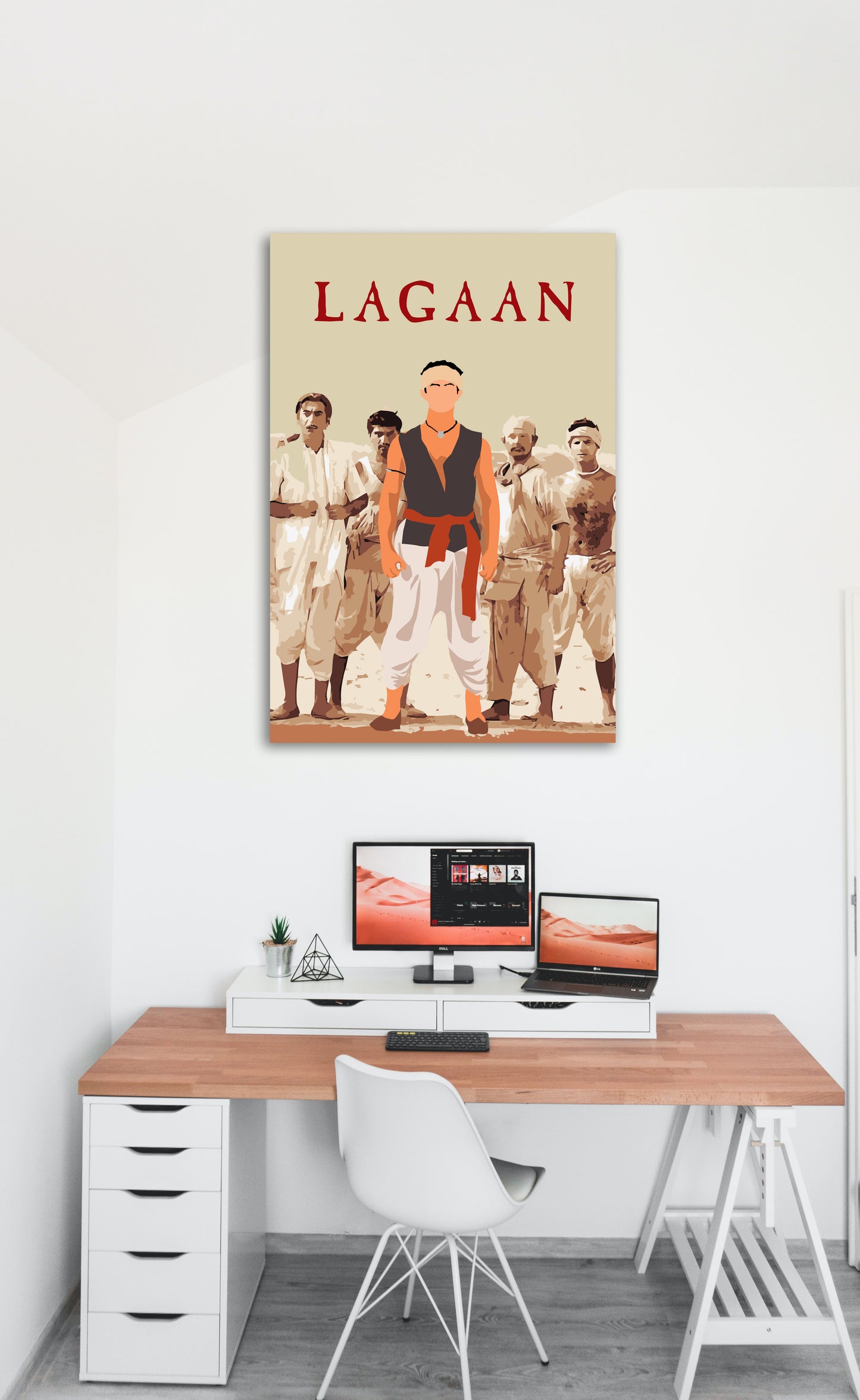Lagaan Movie Art Work