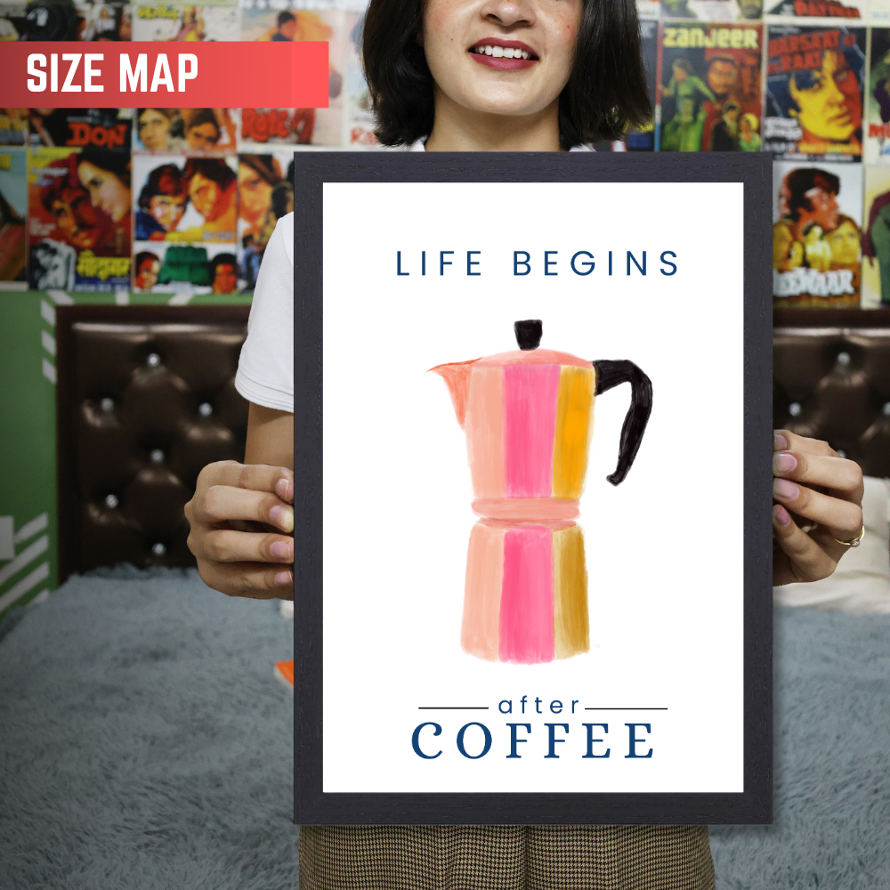 Funny Coffee thing Quote Poster For Room Office Home wall Decoration Bedroom Hotel Living Gift Painting sticker wallpaper Hostel Restaurant Bar Cafe Hotel Wall Art Caffe e