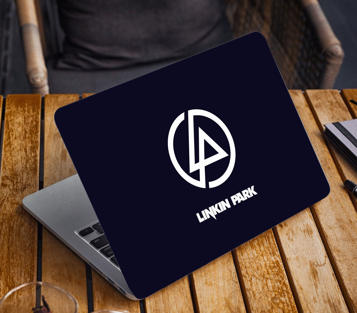 Glossy Matte Finish Minimalist Cool & Funky Colourful Waterproof pop Art Bold TypographyLaptop Skin