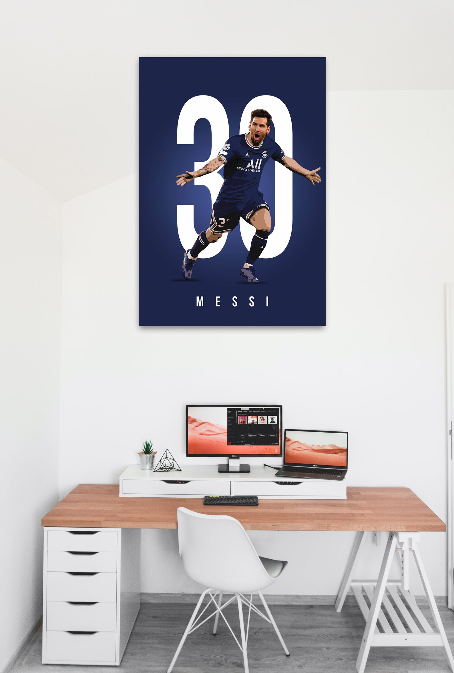 Lionel Messi 30 Artwork