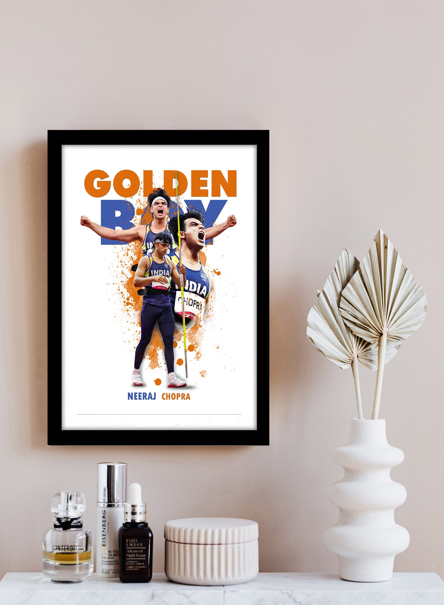 Neeraj Chopra Athlete Pop Artwork