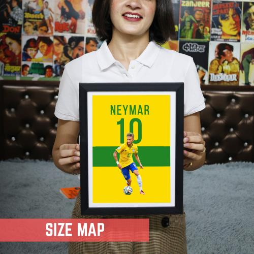 neymar poster for room, neymar poster santos, neymar poster amazon, neymar poster black & white, neymar poster barcelona, neymar poster brazil, neymar frame, neymar frame photo, neymar framed jersey, neymar framed picture, neymar wall frame, neymar signed frame, neymar jr frame, neymar jr frame, neymar jr framed jersey, neymar jr photo frame, neymar jr poster framed, Neymar Jr Poster Frame Brazilian Footballer Framed Posters World Cup Sports soccer Players Artwork Canvas Painting with Photo Frames for wall